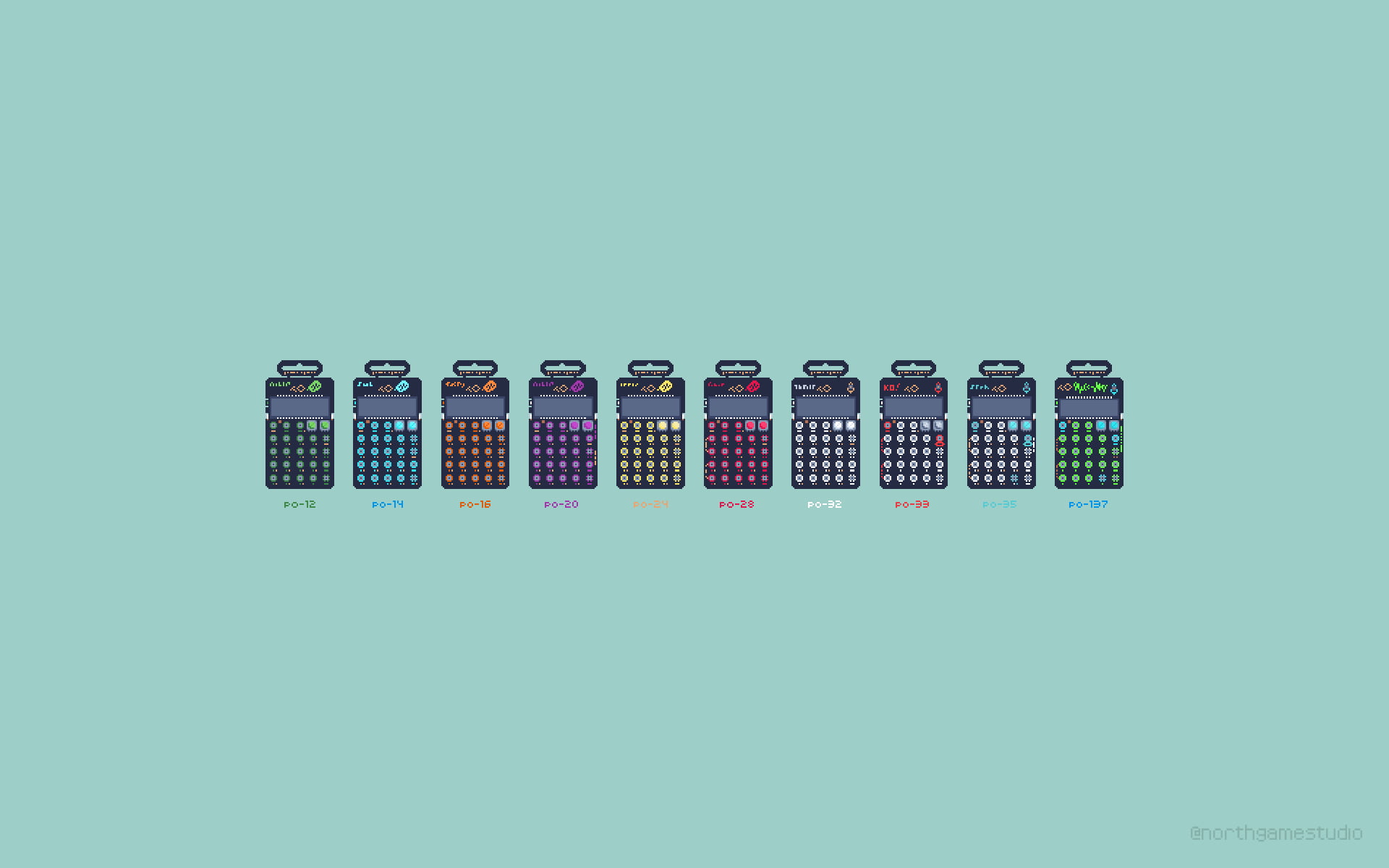 pixel art, synthesizer, 1080P, music, HD Wallpaper