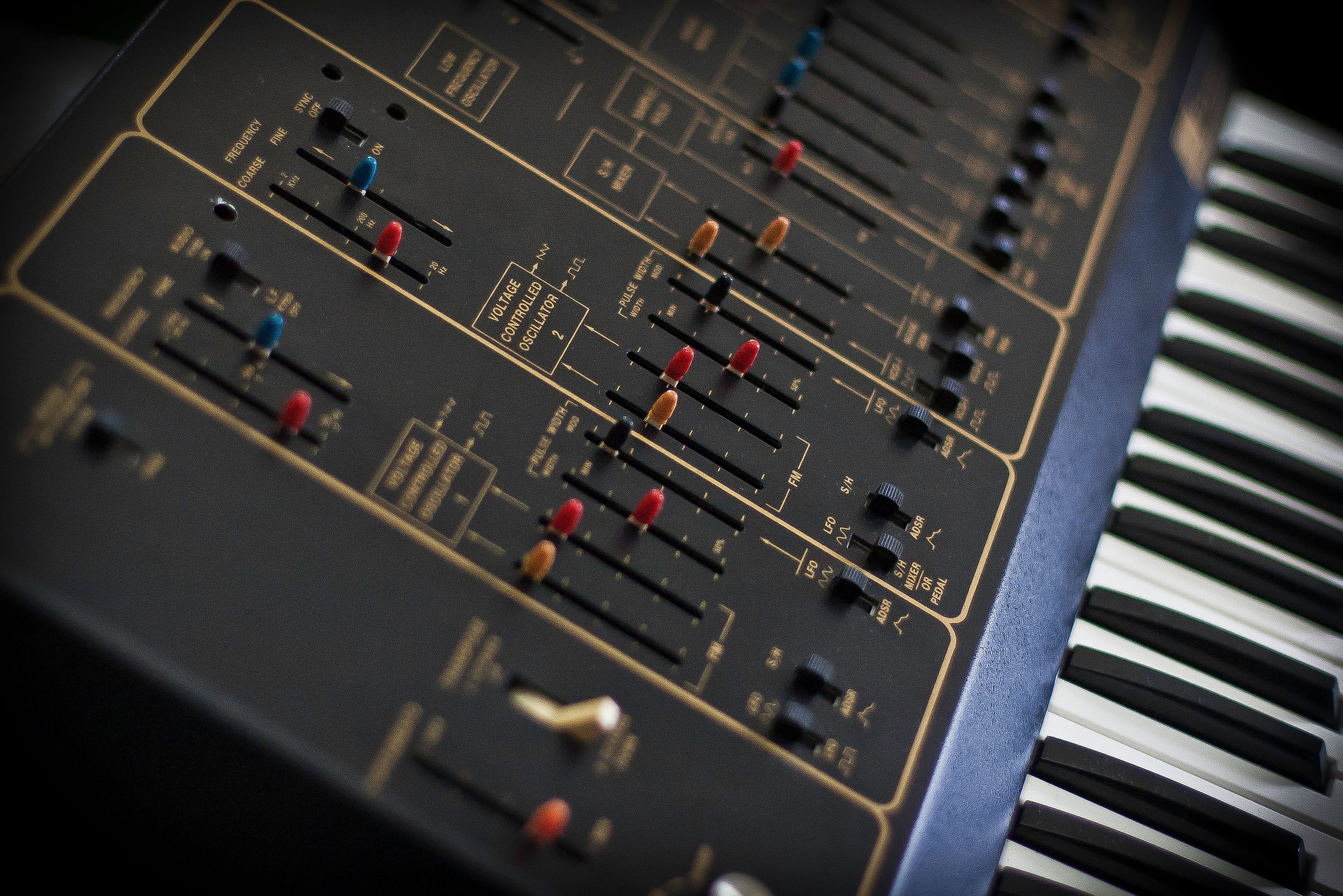 Music, Synthesizer, 2K, HD Wallpaper