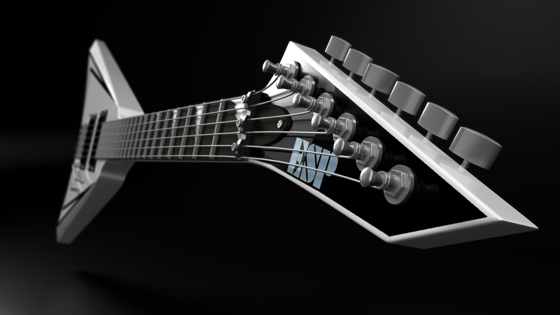 studio shot, musical Instrument String, musical Instrument, esp, chord, string, string Instrument, rock Music, musical equipment, arts And Entertainment, HD Wallpaper