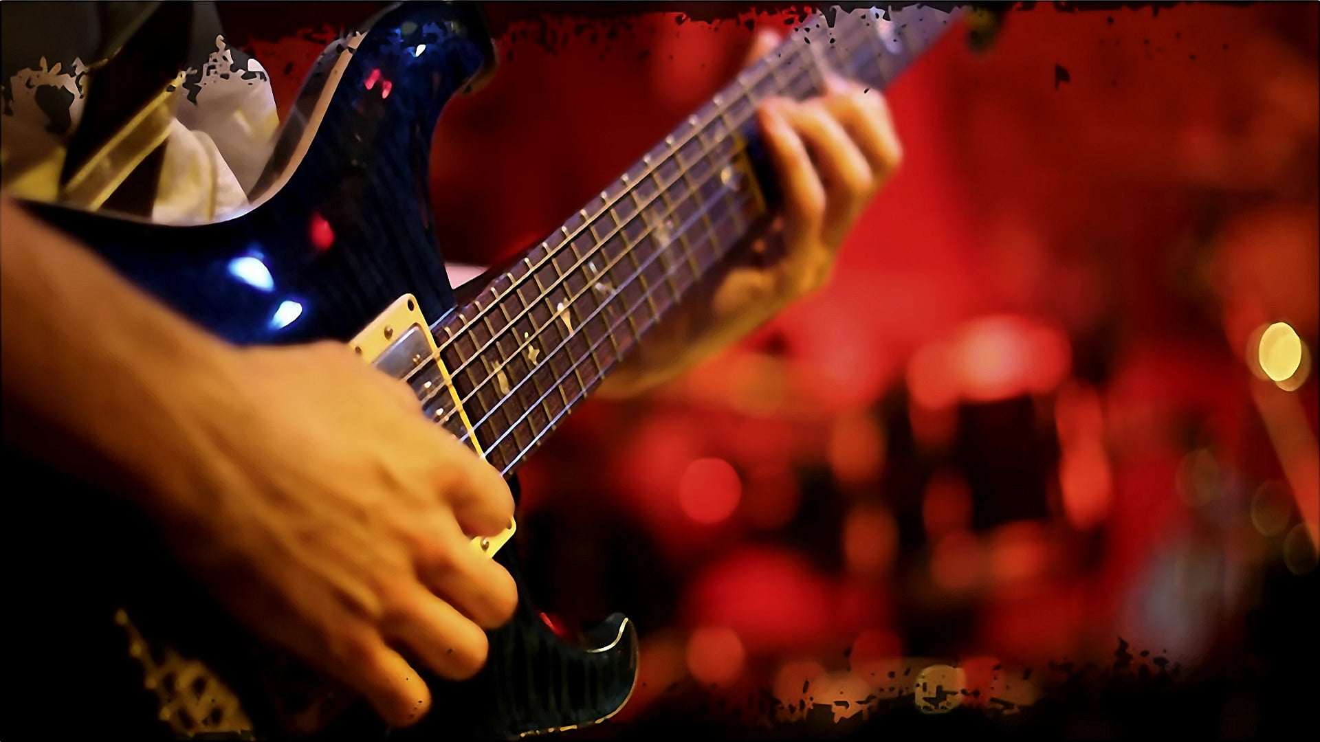 bass Guitar, stage - Performance Space, electric, 1080P, performing Arts Event, music, musical equipment, game, modern Rock, fretboard, playing, guitar, HD Wallpaper