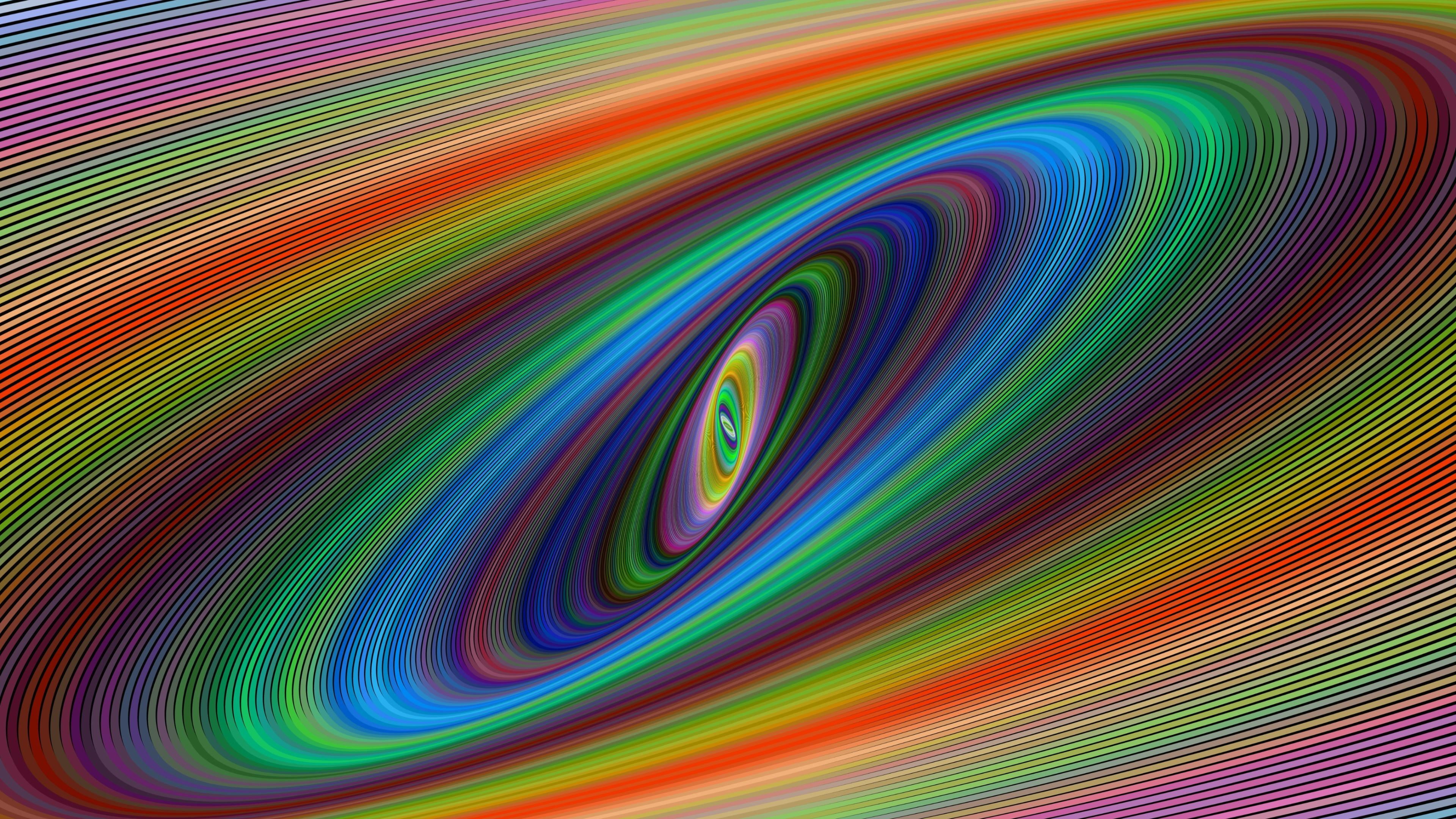 graphic design, creativity, rainbow, digital composite, hypnosis, mesmerizing, art and craft, no people, backgrounds, studio shot, colorful, 3d, 4K, vibrant color, HD Wallpaper