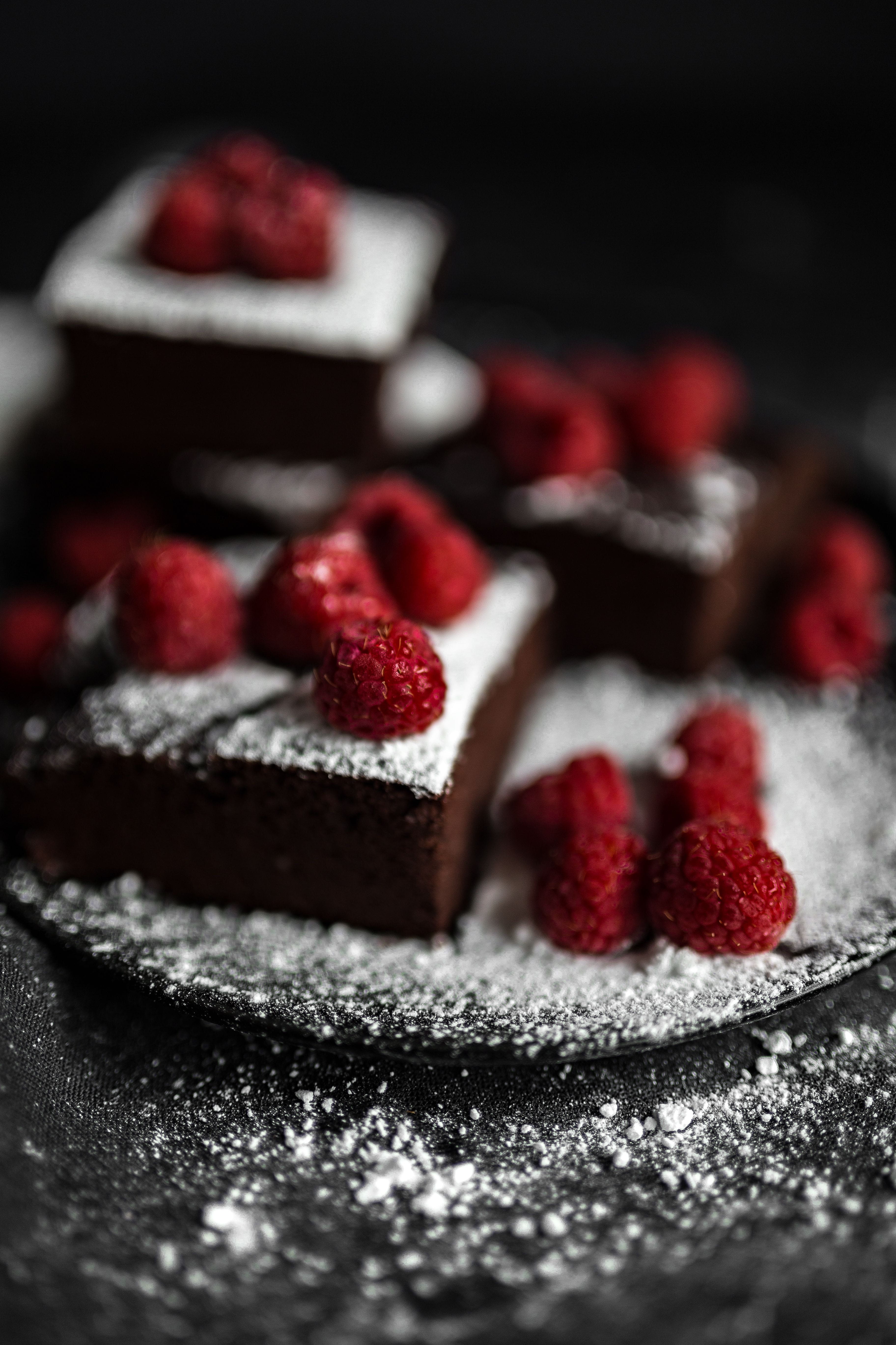 food and drink, bean, indoors, red, fruits, black background, gourmet, BROWNIE, PEANUT BUTTER, unhealthy eating, gluten, ready-to-eat, delicious, layered, Phone HD Wallpaper