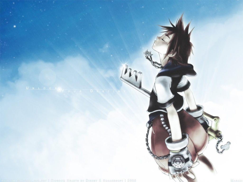 kingdom, hearts, x, hd, art, video, sora, 480P, games, Kingdom Hearts, HD Wallpaper