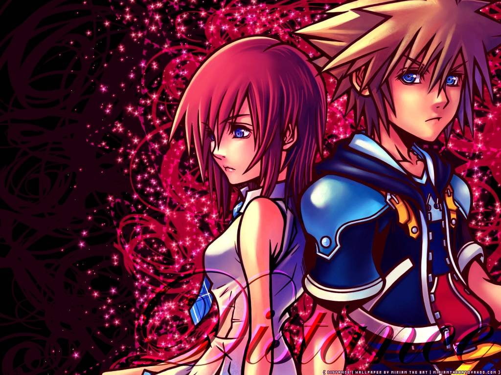 hd, x, hearts, video, games, sora, kingdom, Kingdom Hearts, kairi, art, 480P, HD Wallpaper