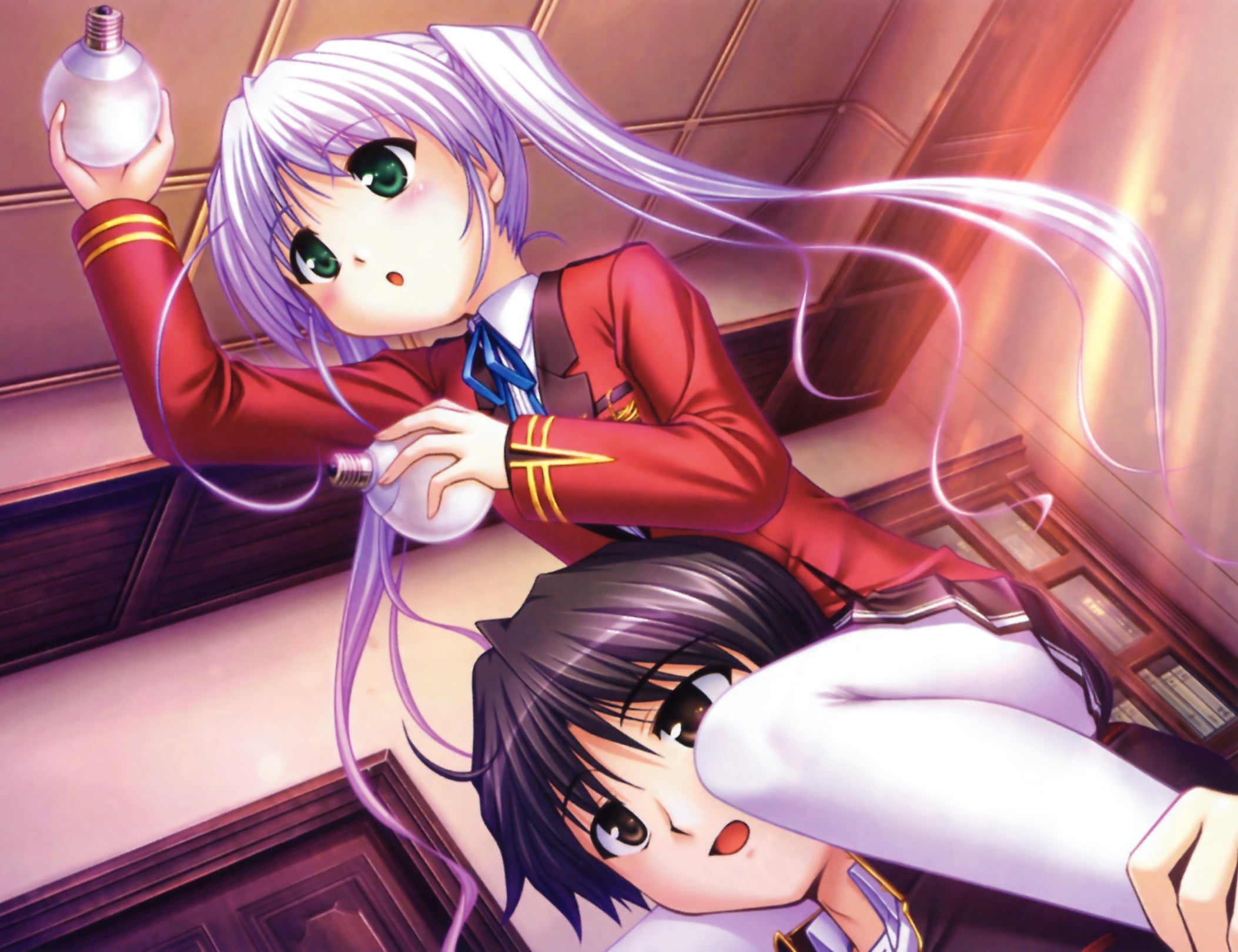 sitting, Tōgi Shiro, human representation, female likeness, Fortune Arterial , child, creativity, high angle view, Hasekura Kōhei, art and craft, full length, HD Wallpaper