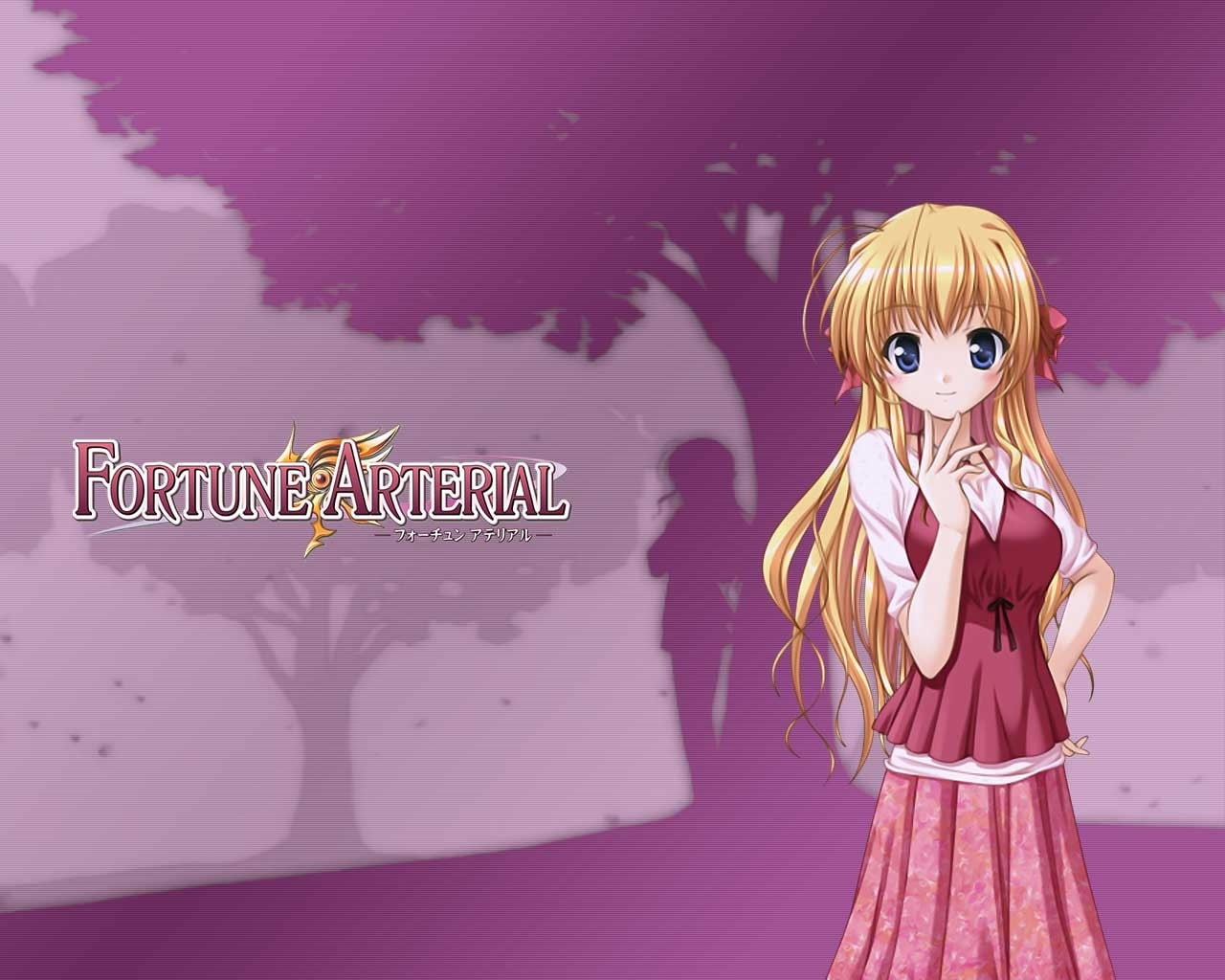 women, Fortune arterial, Sendo erika, pink color, offspring, looking at camera, 720P, mask, representation, one person, creativity, indoors, portrait, HD Wallpaper