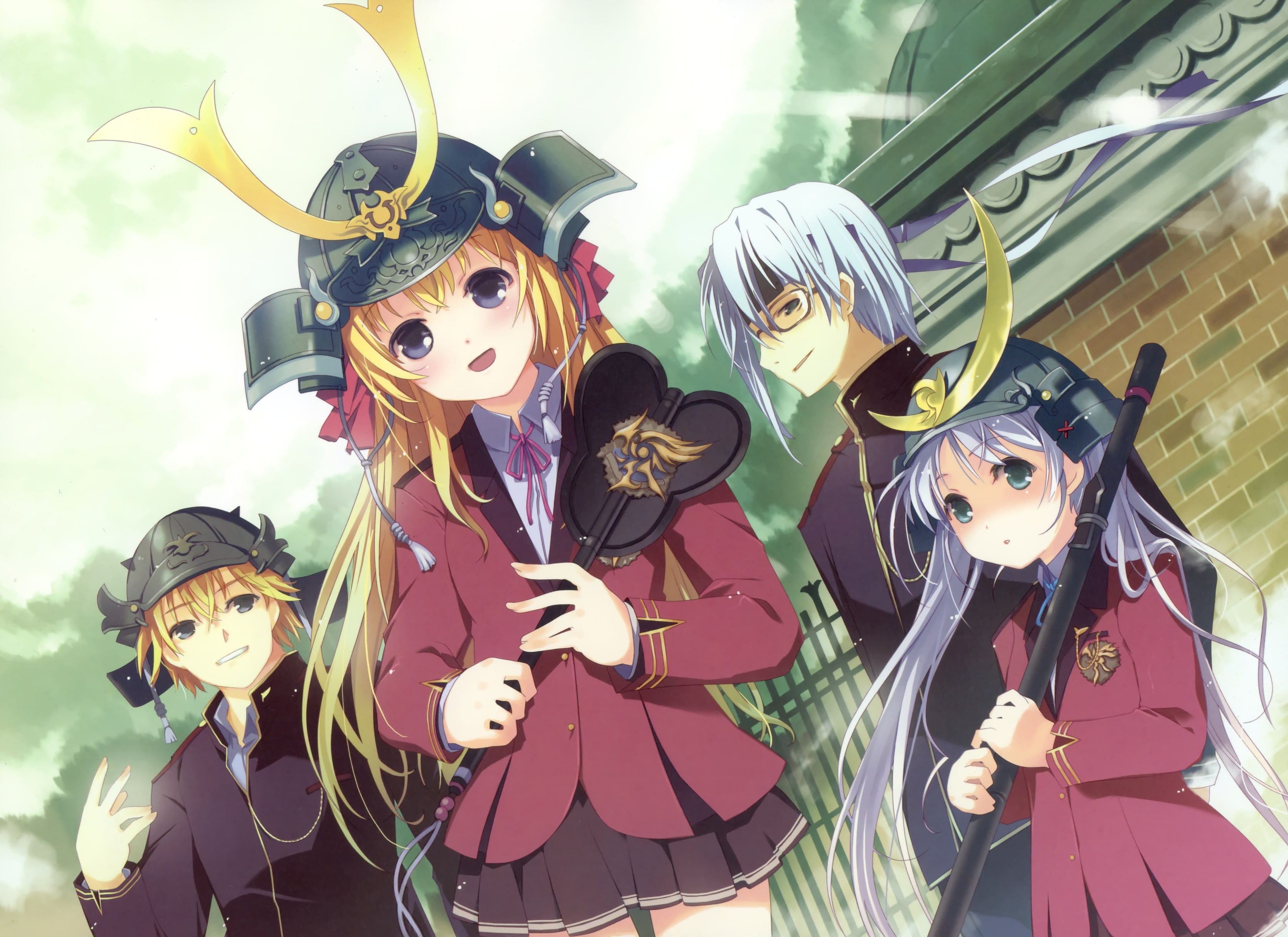 2K, Anime, Fortune Arterial, HD Wallpaper