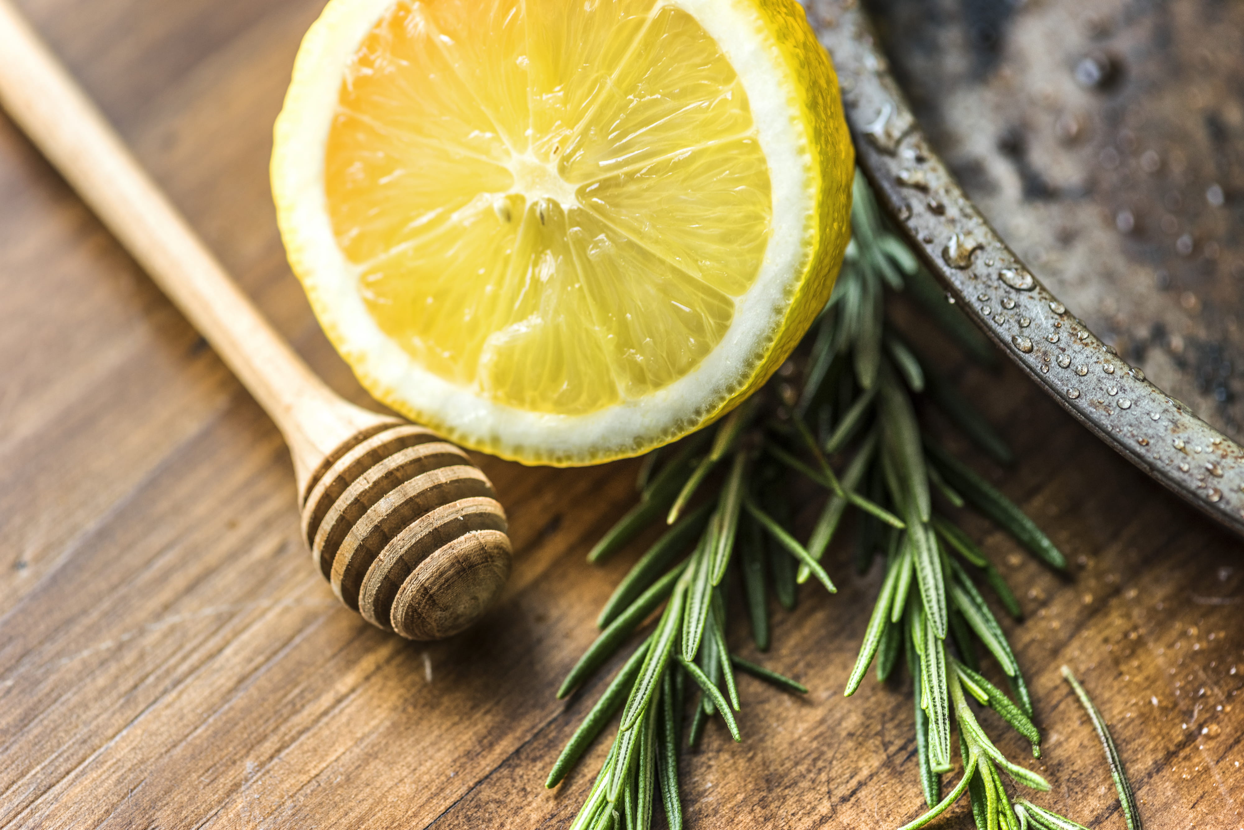 lemon, raw, honey, nature, nutrition, macro, health, orange, table, food, freshness, food and drink, honey dripper, slice, food photography, sweet, fresh, HD Wallpaper