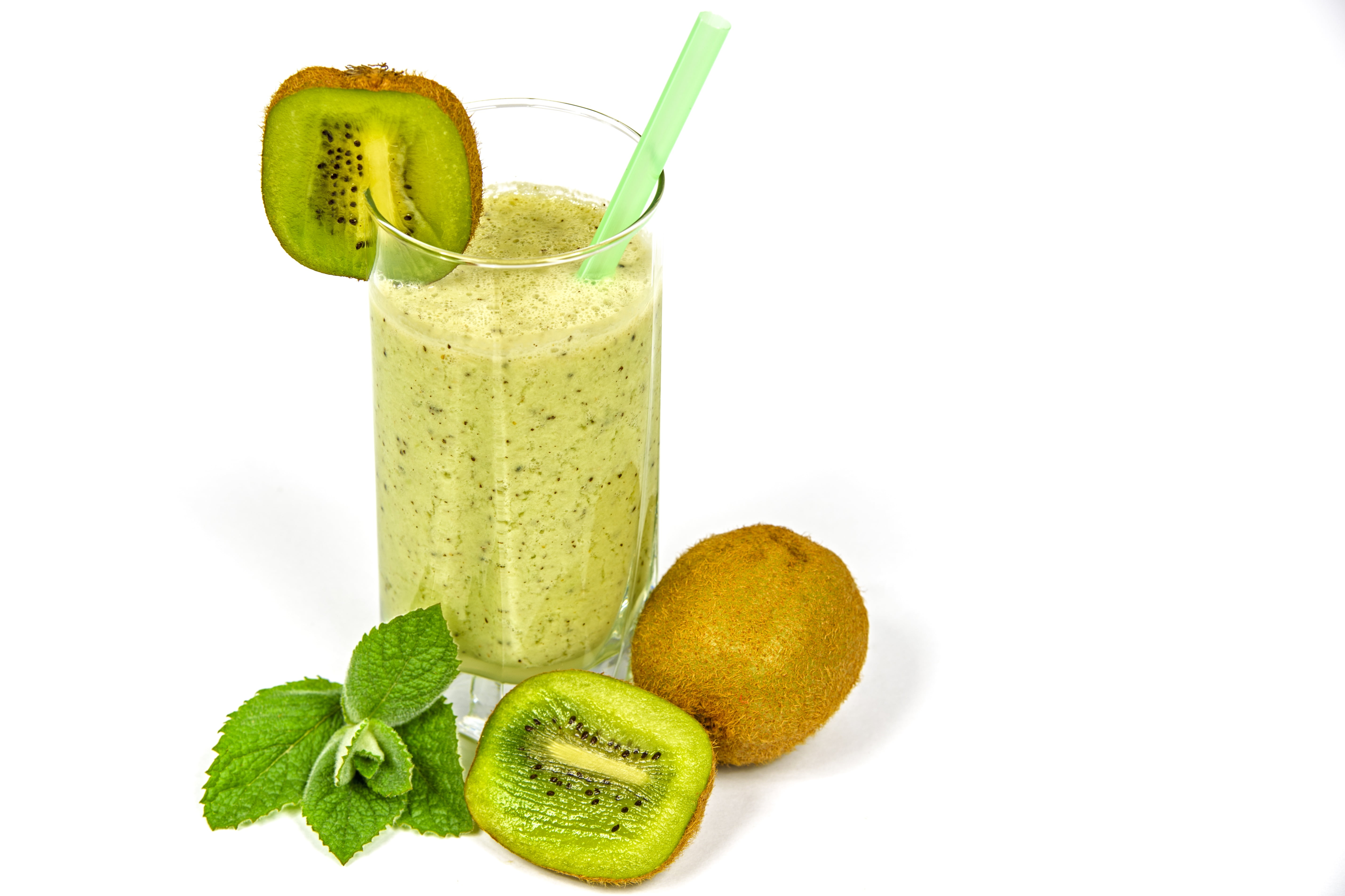 cut out, drink, kefir, eating, breakfast, smoothie, refreshment, diet, in the morning, indoors, mint, green color, glass, 5K, mixed, protein shake, blended drink, HD Wallpaper