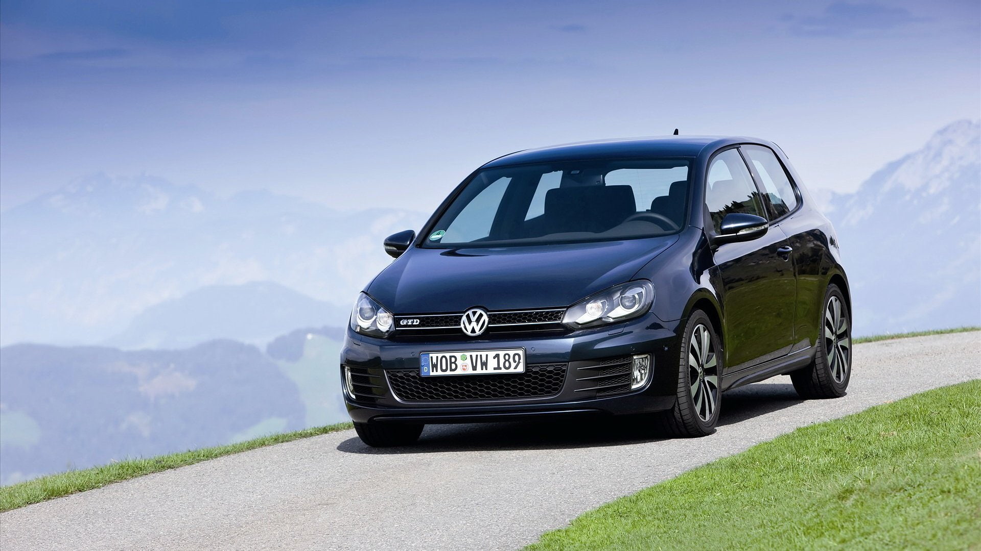 golf, gtd, 1080P, volkswagen, HD Wallpaper