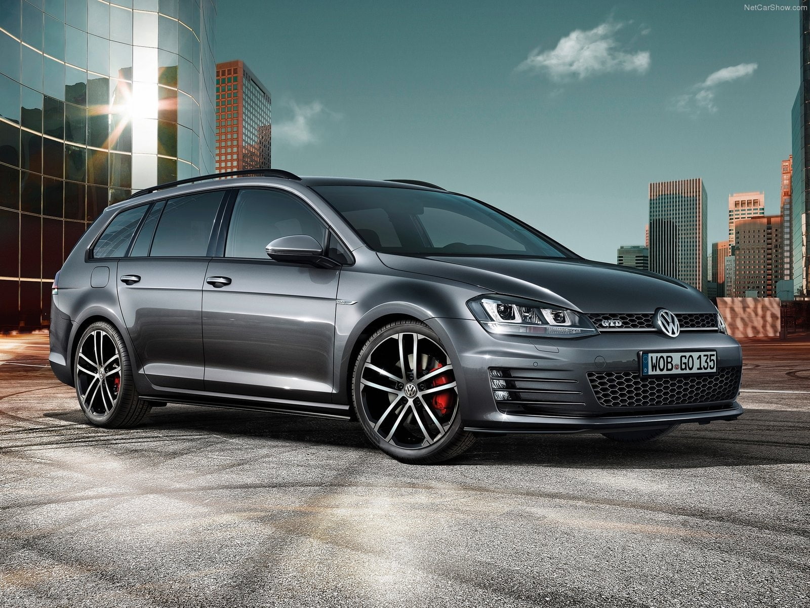 720P, volkswagen, gtd, variant, golf, 2015, HD Wallpaper