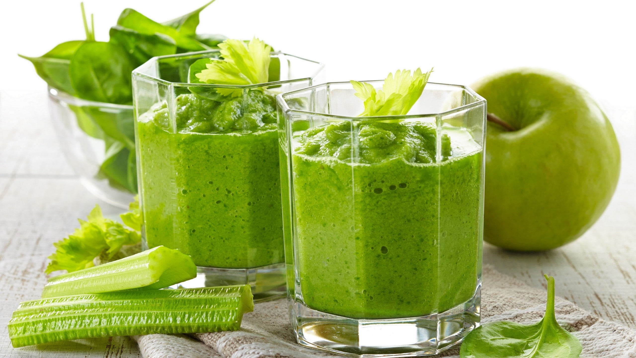 vegetables, apples, 2K, smoothie, HD Wallpaper