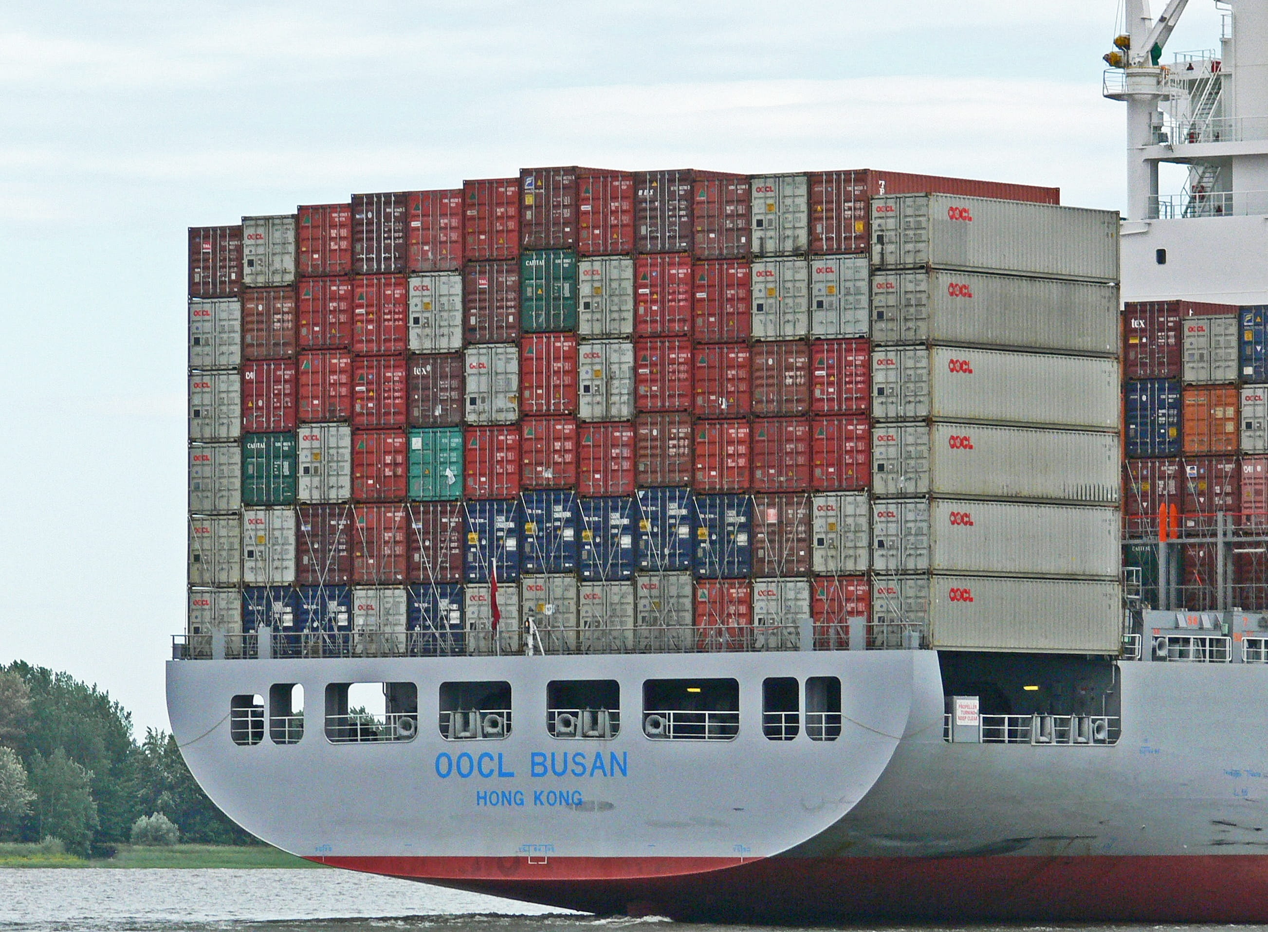 export, charge, nautical Vessel, transport, outdoors, business, ship, industry, Rear, Container, freight Transportation, day, 2K, sky, hamburg, mode of Transport, HD Wallpaper