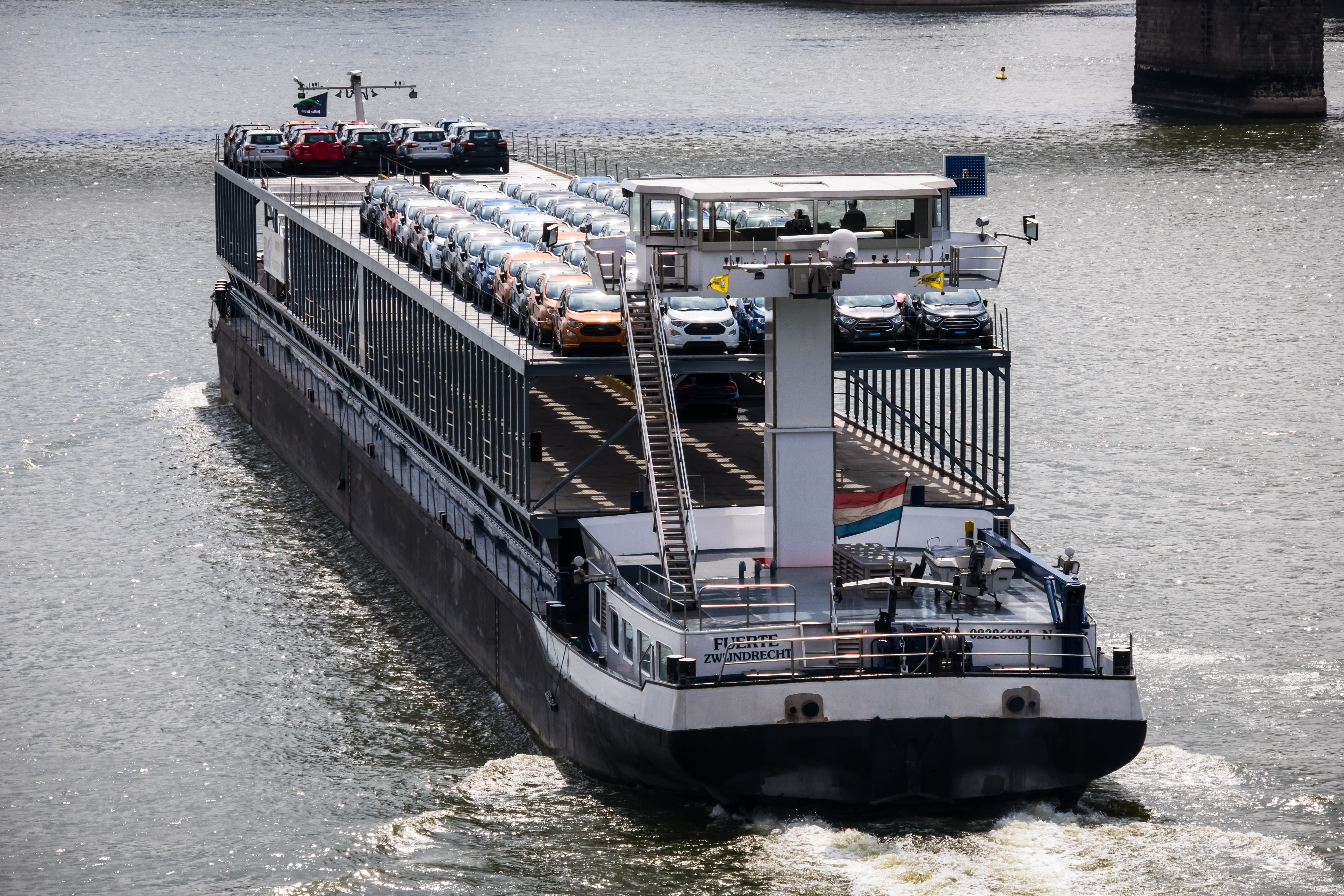 nature, nautical vessel, freighter, freight transportation, transport ship, day, no people, river, moored, water, 5K, outdoors, shipping, mode of transportation, HD Wallpaper