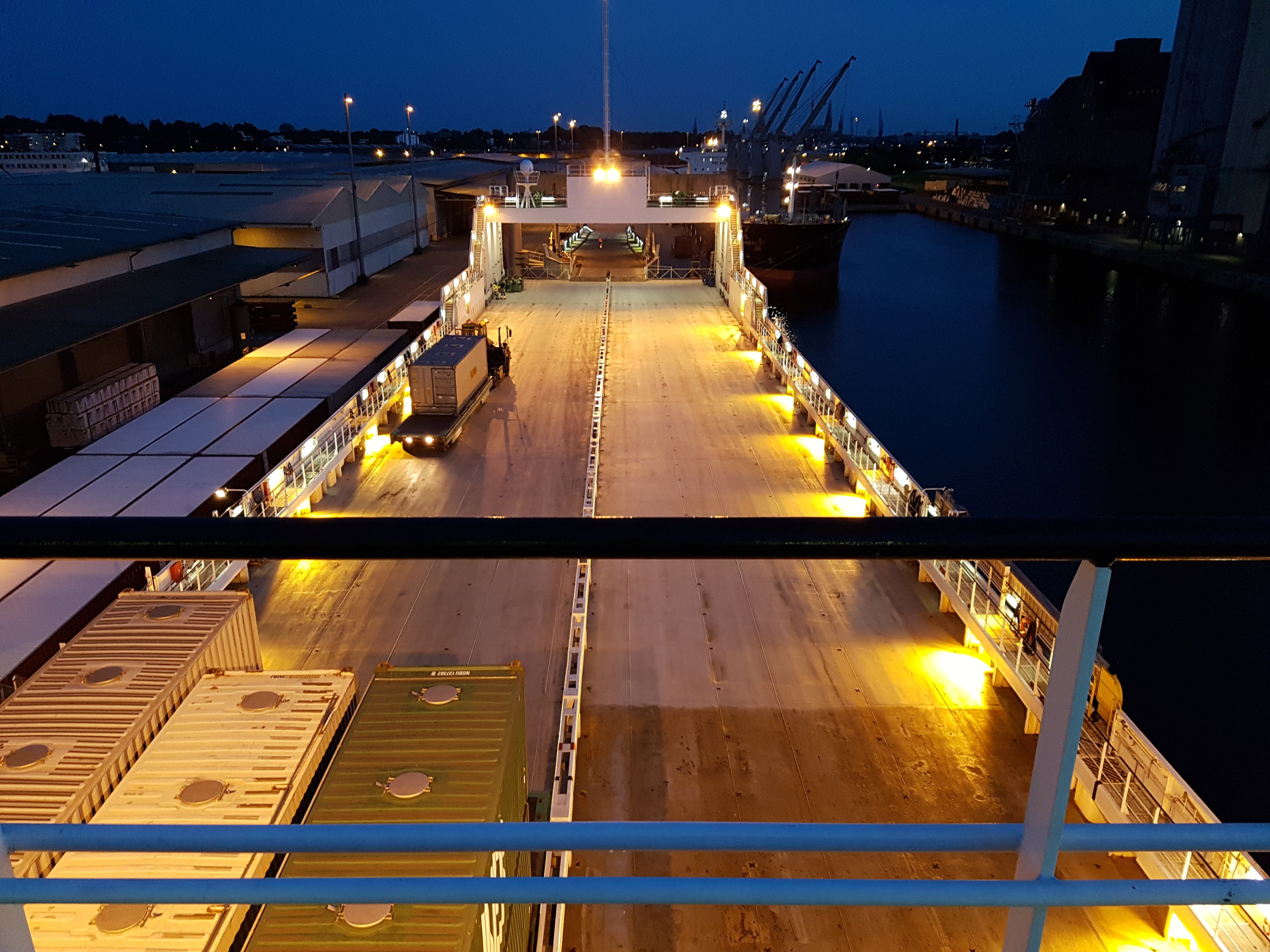 ship, building exterior, shipping, pier, transport, nature, 4K, outdoors, charging process, night, brown, transportation, lübeck, sea, connection, architecture, HD Wallpaper