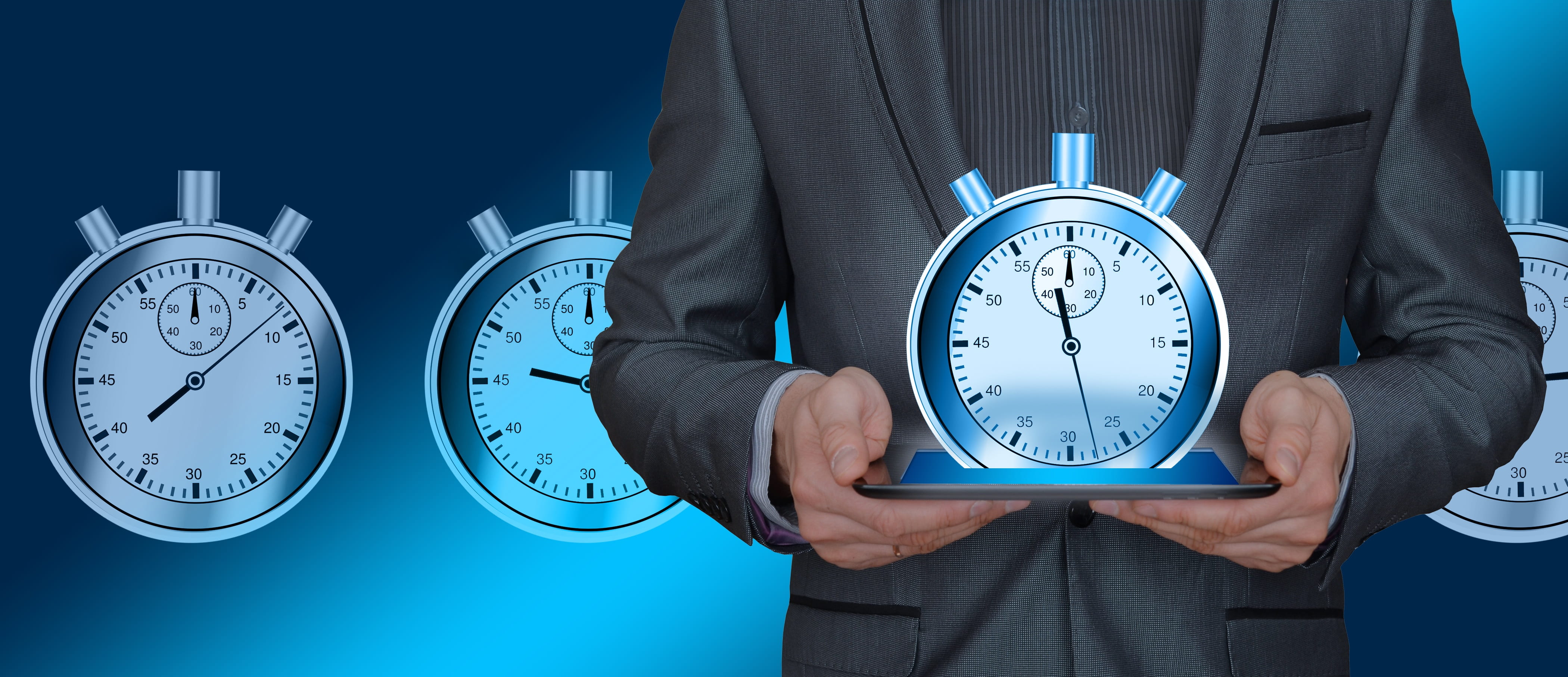 optimize, optimization, timekeeper, males, gauge, deadline, default, organization, operation structure, blue, saving, efficiency, urgency, checking the time, HD Wallpaper