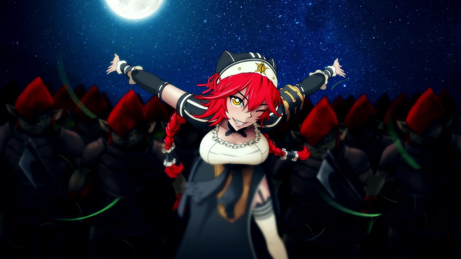 disguise, Overlord, large group of people, group of people, red, standing, event, costume, night, mask - disguise, outdoors, Anime, nature, lifestyles, HD Wallpaper