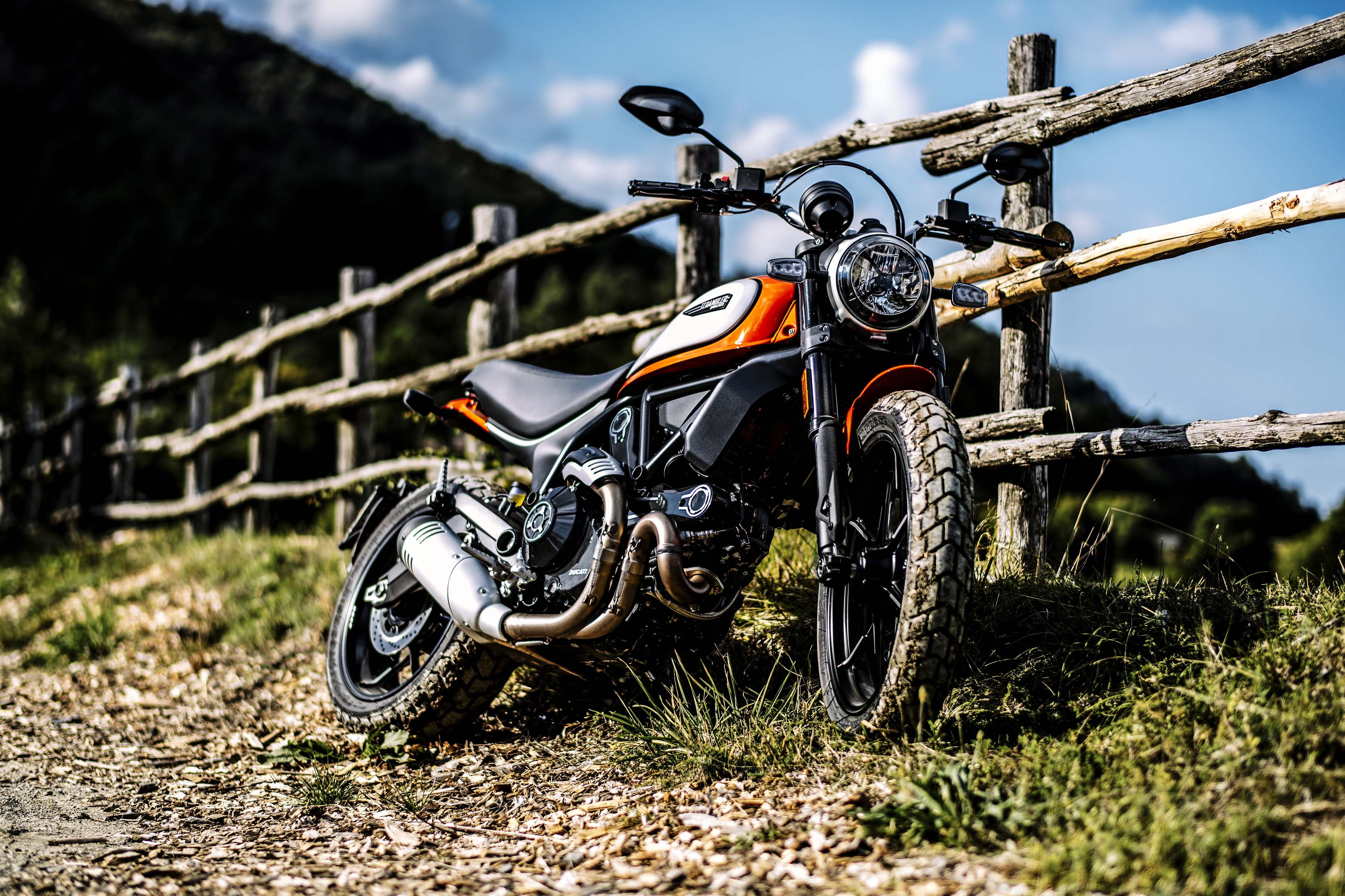 2019, Ducati Scrambler Icon, 4K, 2K, HD Wallpaper