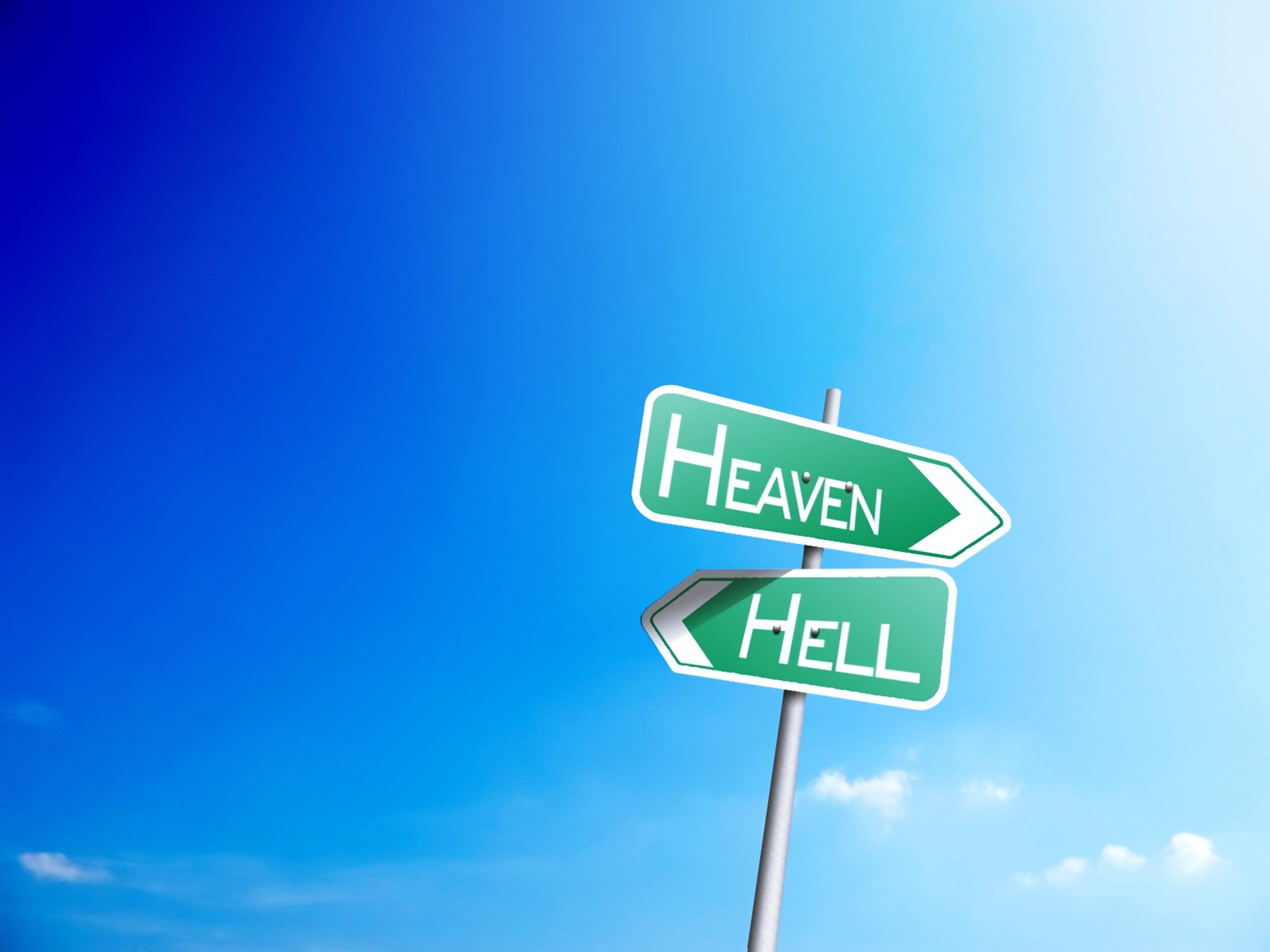 4K, One, Facts, religion, sky, Chose, Loser, Paths, heaven, Winer, Hell, Ways, HD Wallpaper