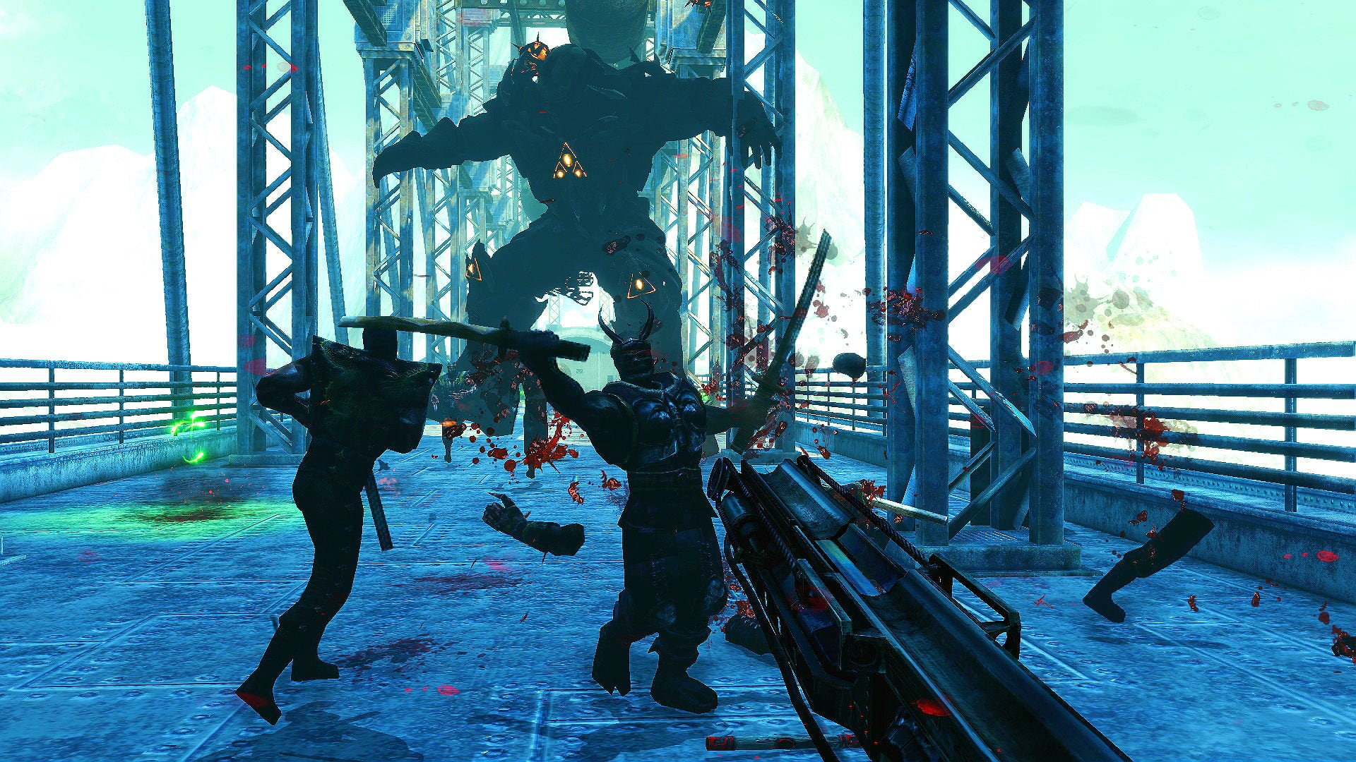 1080P, painkiller, dark, shooter, action, horror, HD Wallpaper