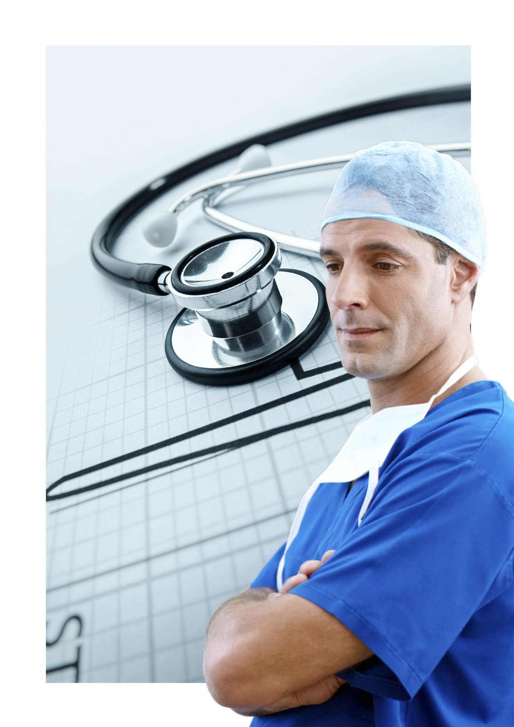 care, doctor, occupation, healthcare and medicine, expertise, treatment, surgical cap, emergency, clothing, clinic, working, 1080P, cartography, hat, blue, Phone HD Wallpaper