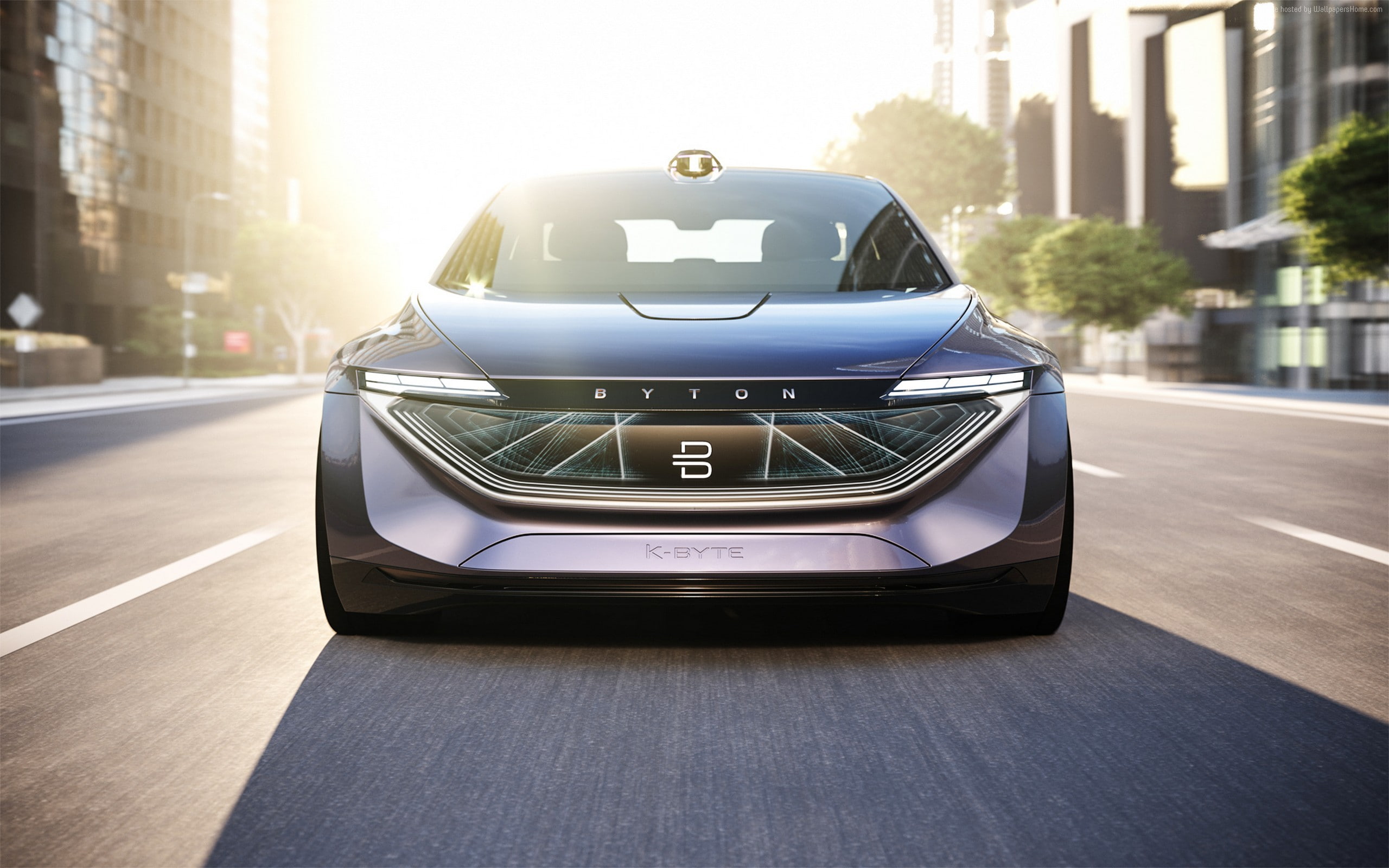 electric car, 2K, 2018 Cars, Byton K-Byte Concept, HD Wallpaper