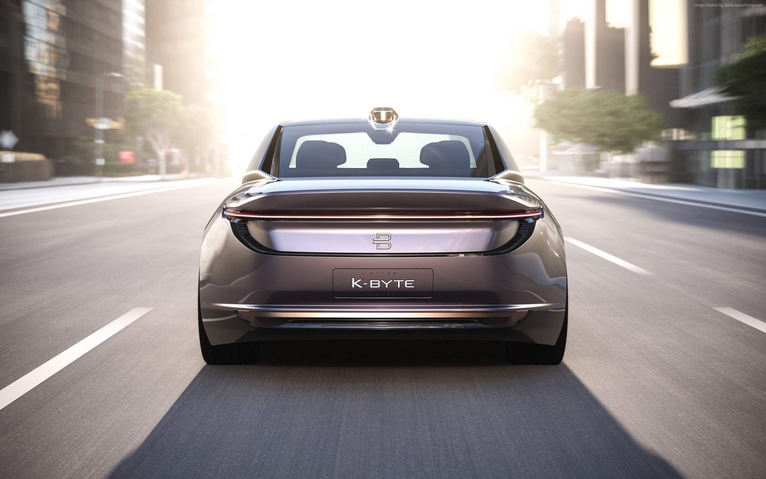 2018 Cars, electric car, Byton K-Byte Concept, 2K, HD Wallpaper