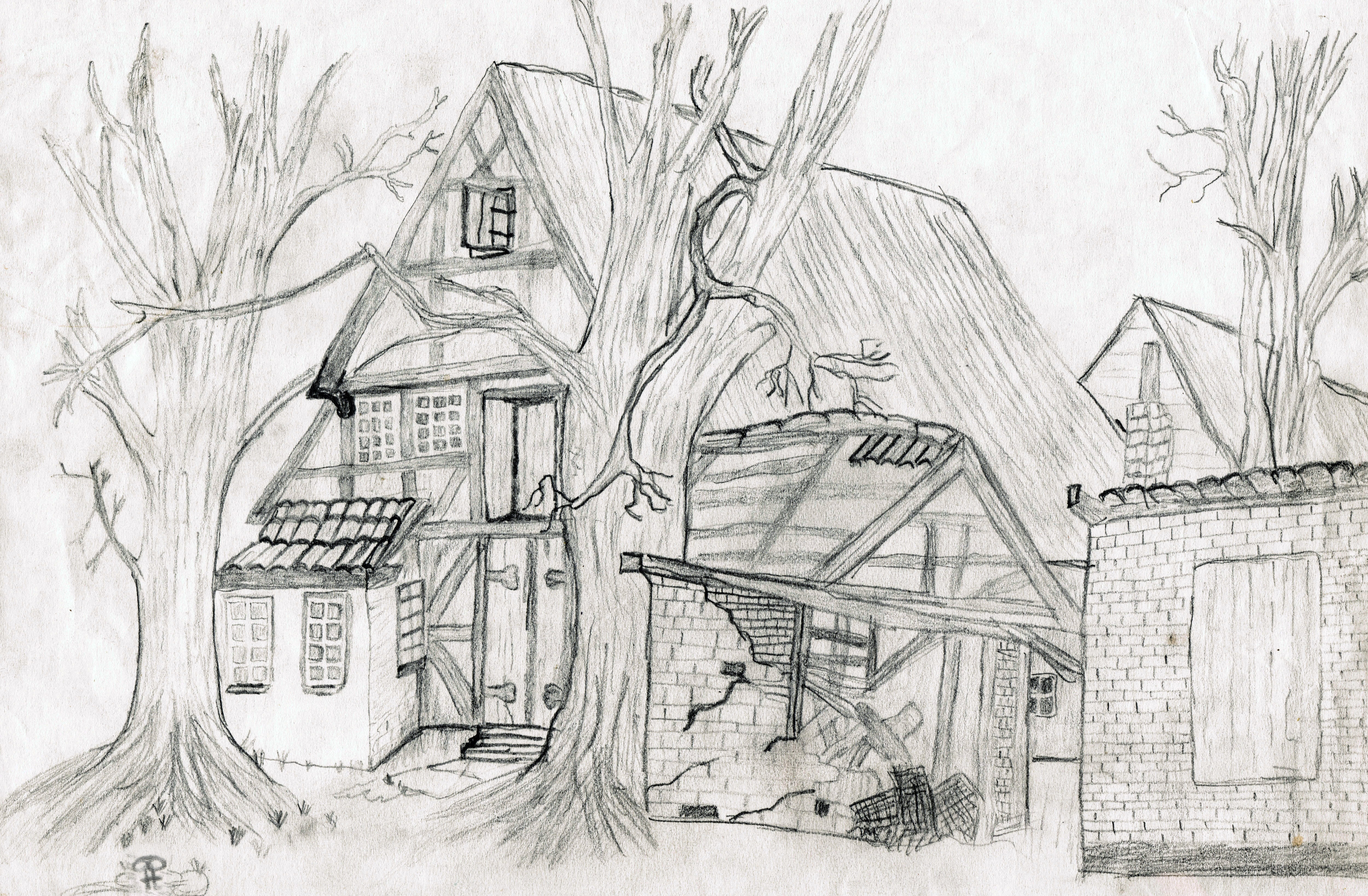 Home, arts culture and entertainment, science, drawing - Art Product, winter, illustration, communication, bare, sketch, history, plan, black and white, HD Wallpaper