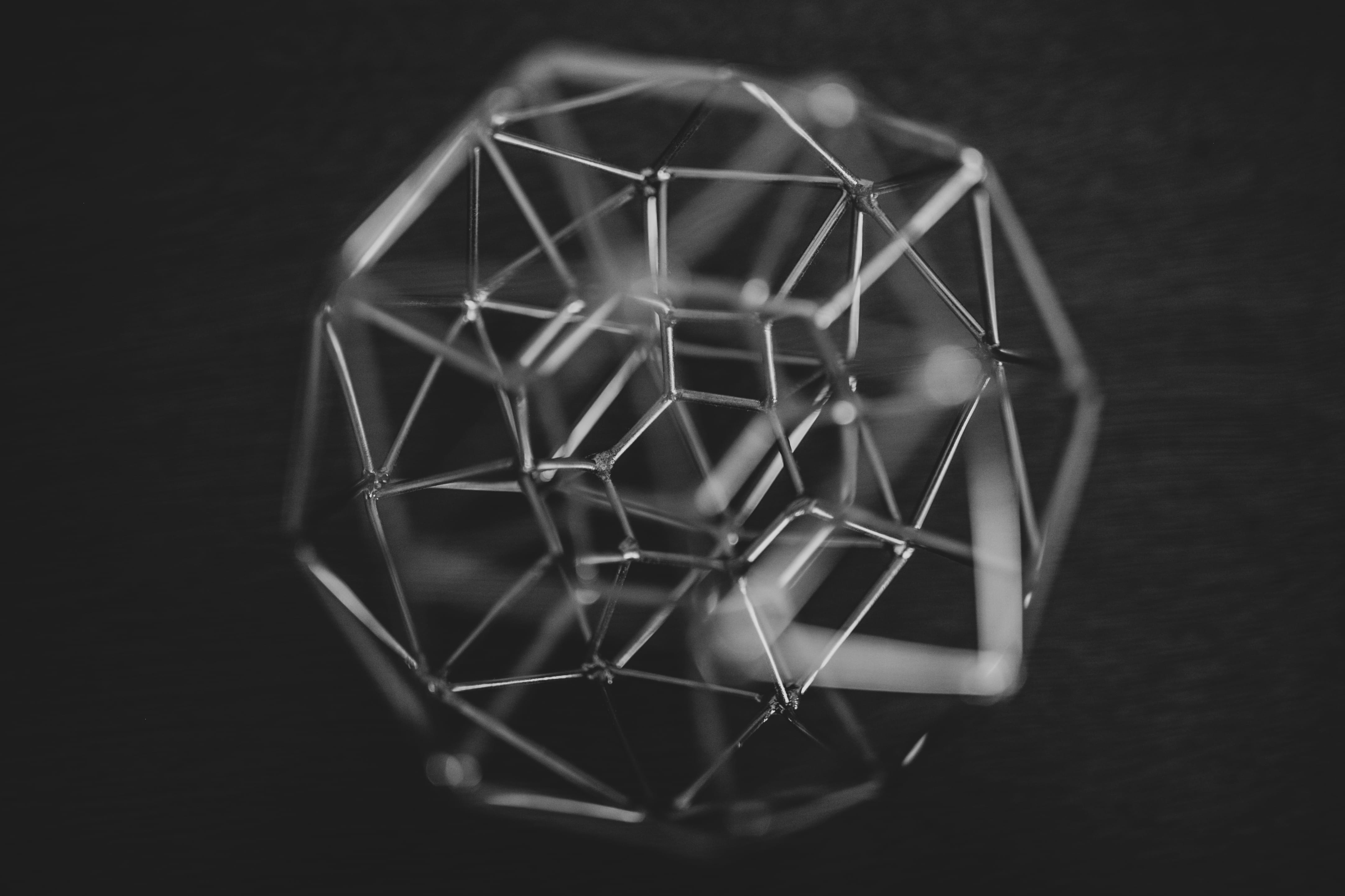 no people, jewelry, sign, dome, batman logo, close-up, gemstone, illuminated, bubble, black and white, toy, still life, design, black background, art and craft, HD Wallpaper