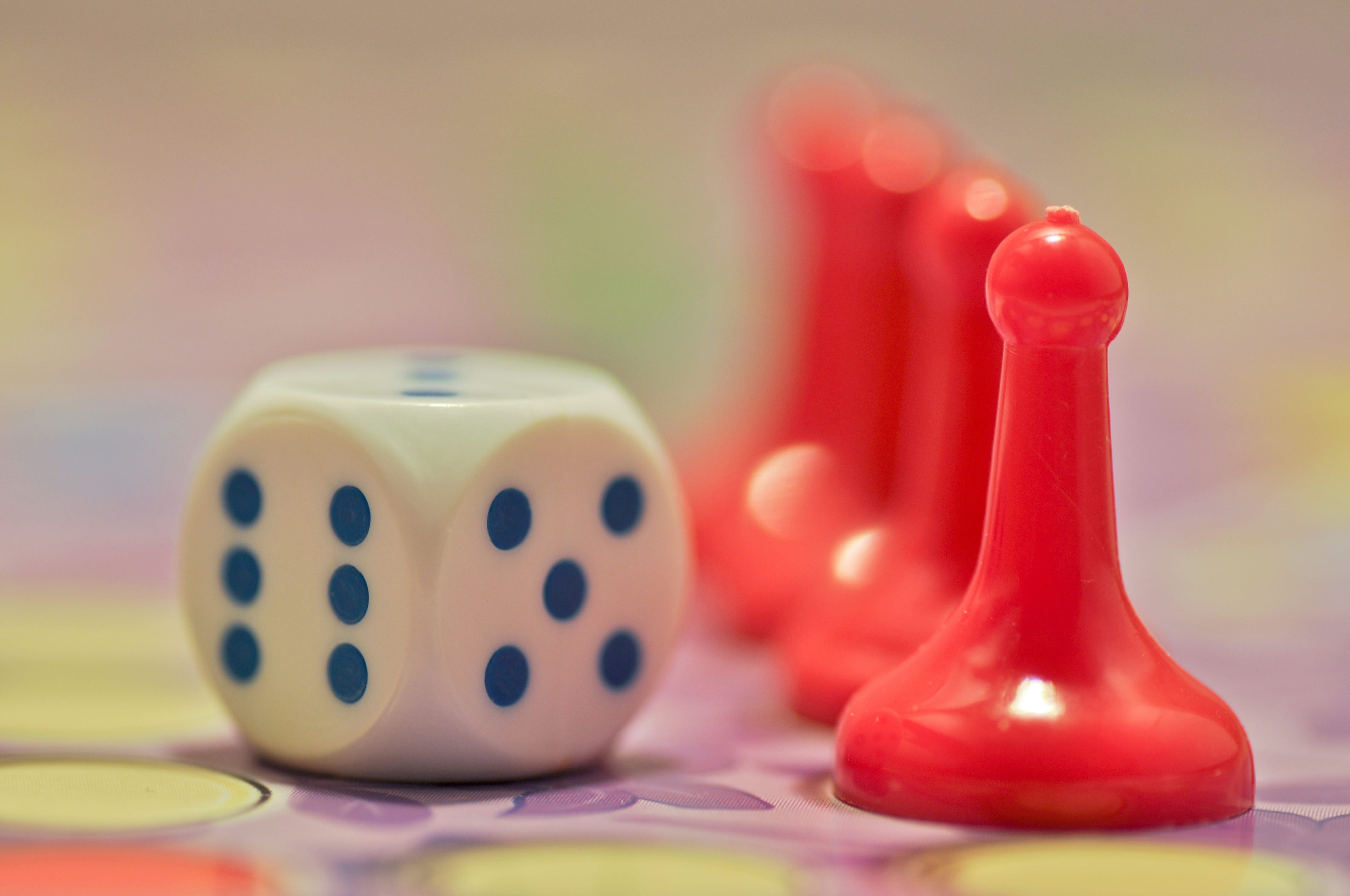six, polka dot, relaxation, childhood, macro, food, leisure games, spotted, two objects, still life, close up, competition, group of objects, leisure activity, HD Wallpaper