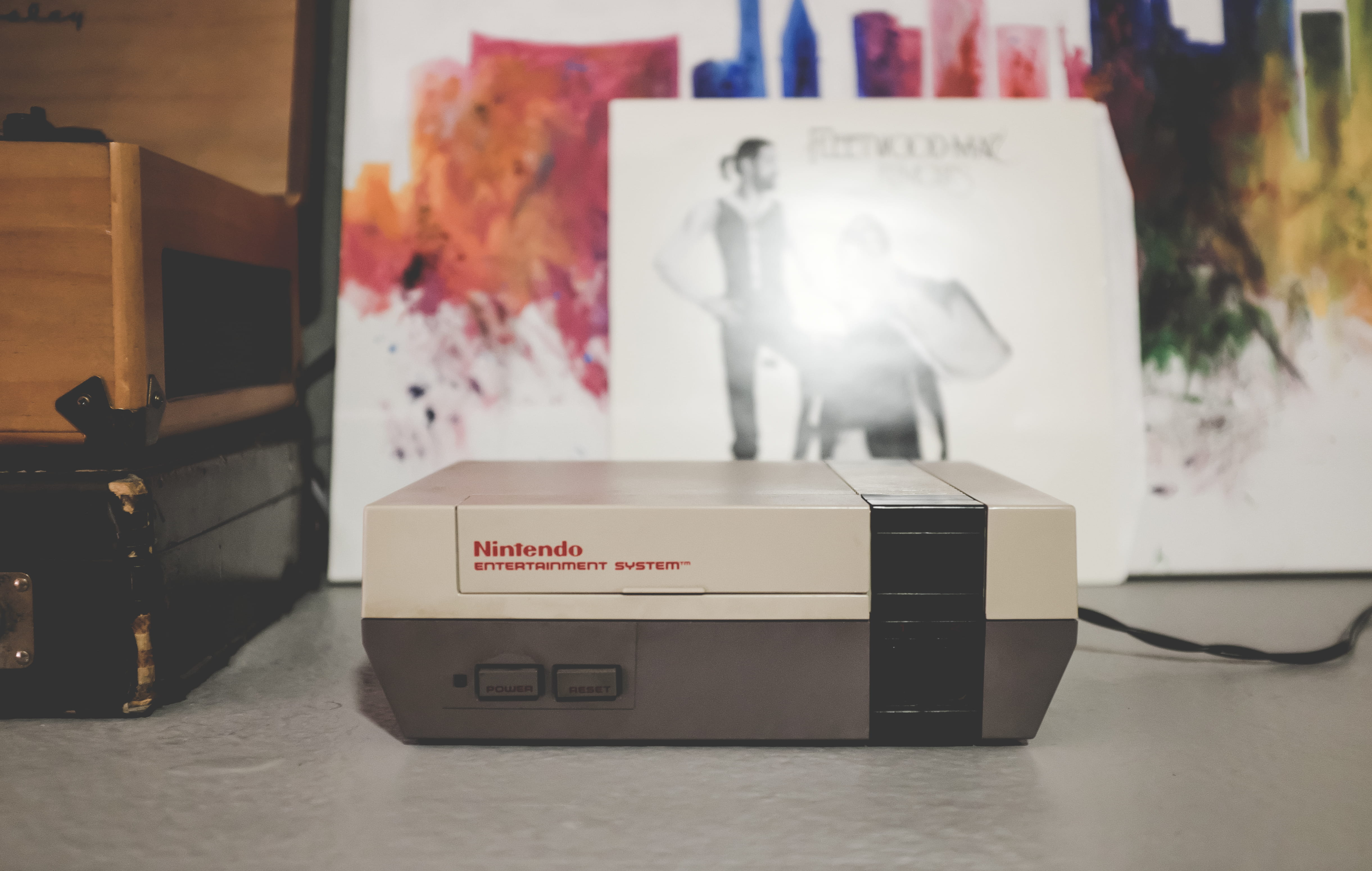 communication, western script, videogames, game, industry, close-up, indoors, nintendo, las vegas, box - container, technology, no people, representation, HD Wallpaper