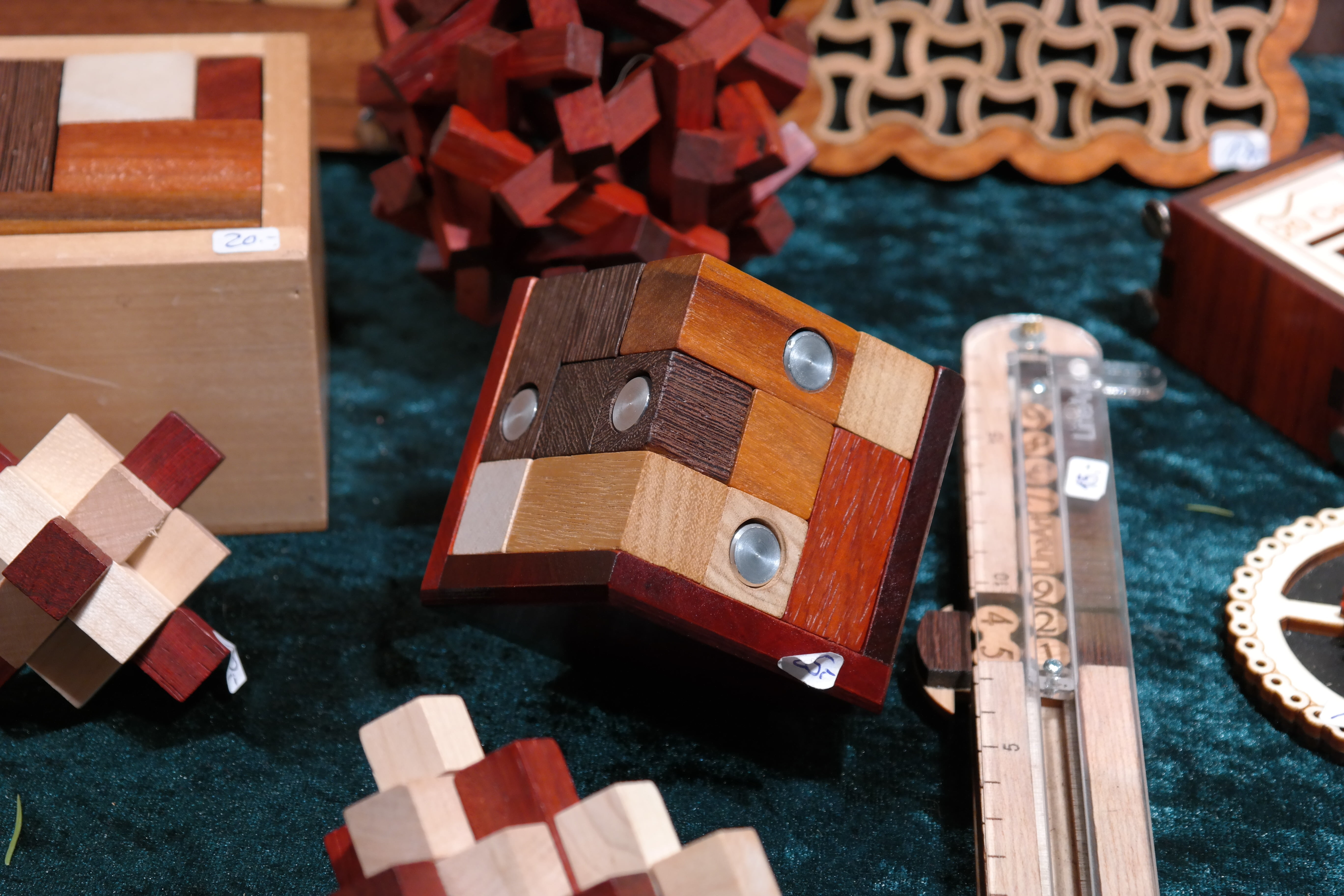 toys, wood - Material, indoors, box, tricky, box - container, no people, wooden toys, textile, table, still life, stack, container, puzzle, 5K, day, sales stand, HD Wallpaper