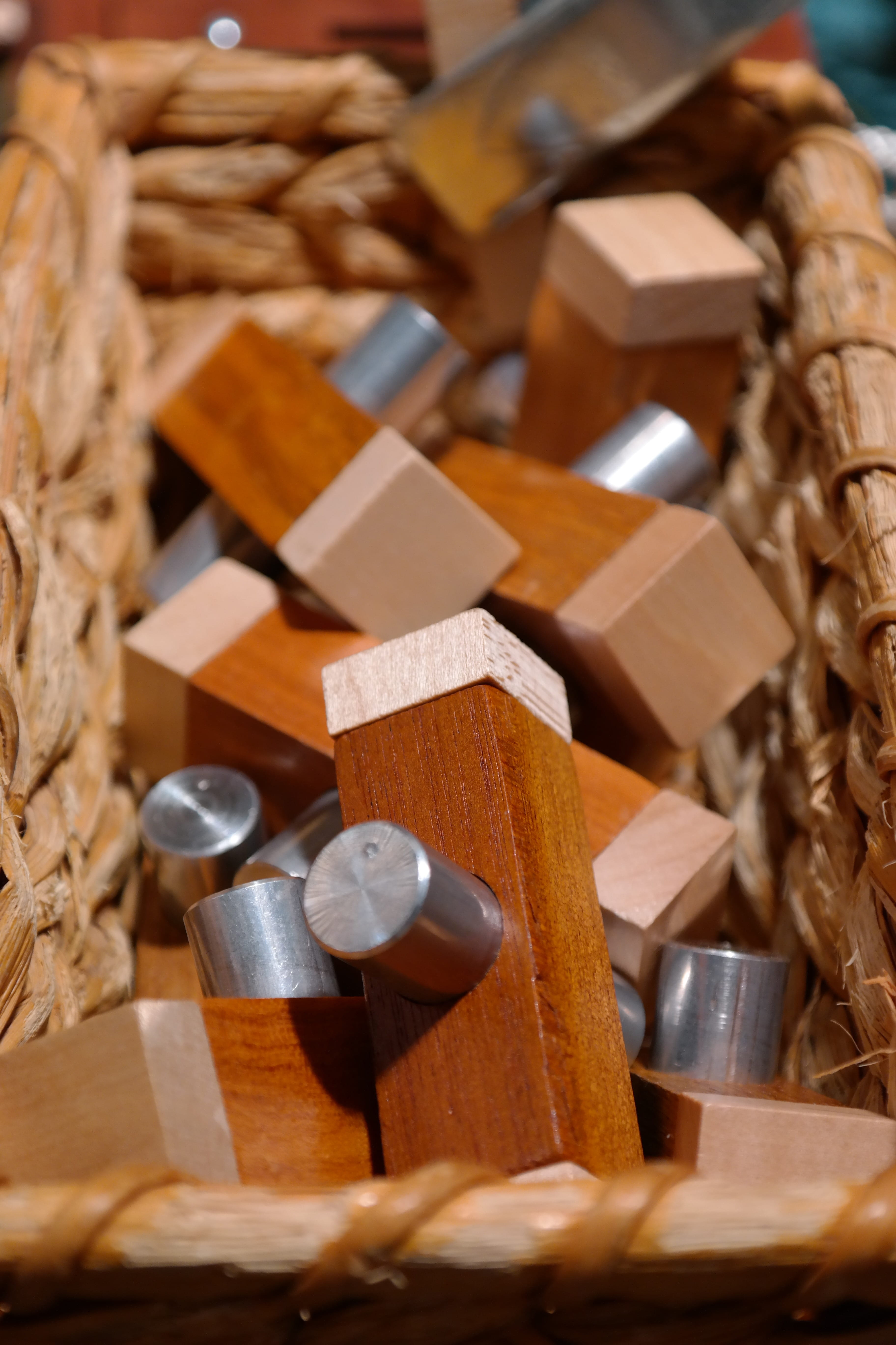 wooden toys, variation, shape, toys, full frame, stall, patience games, food and drink, food, focus on foreground, selective focus, brown, backgrounds, Phone HD Wallpaper