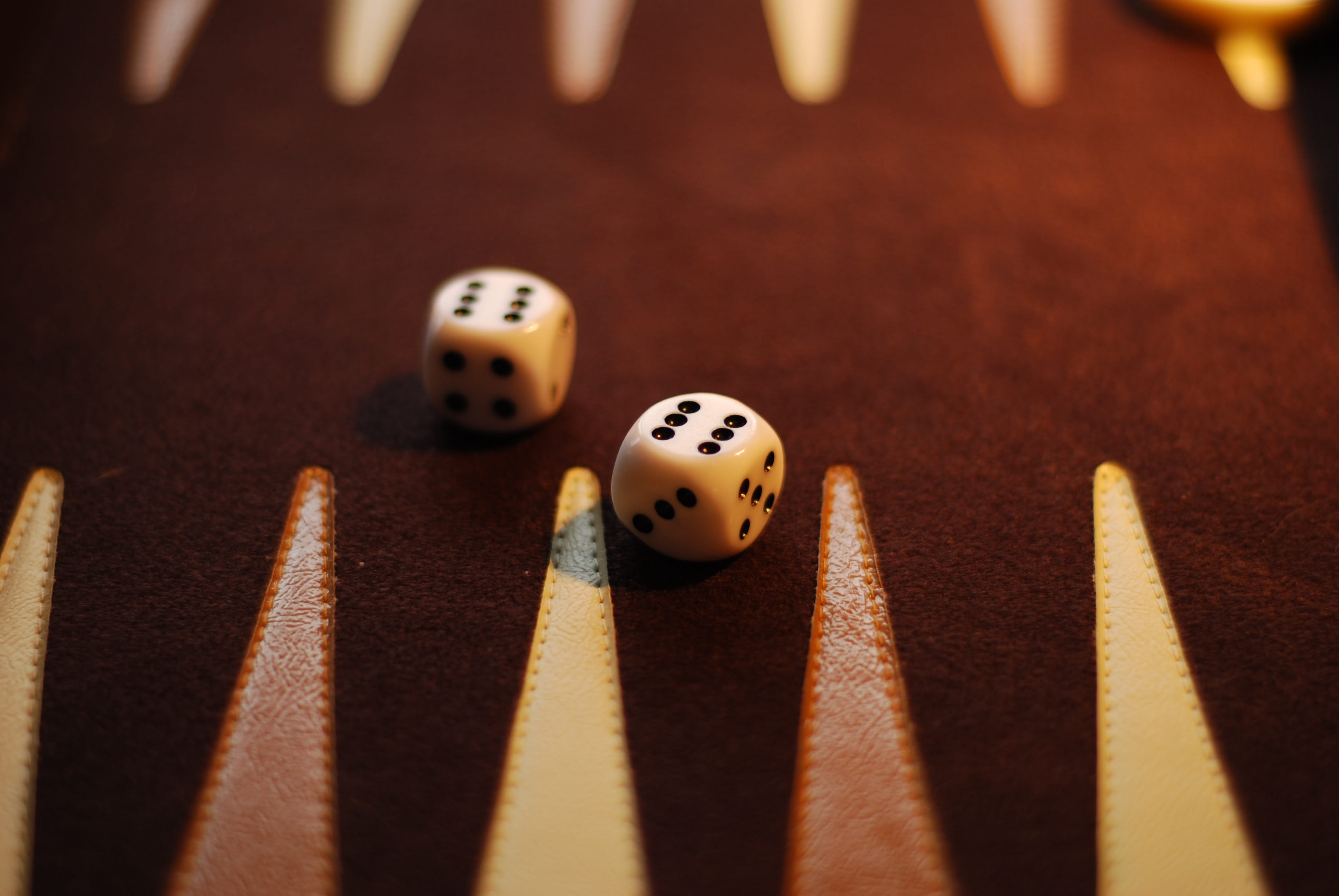 sport, spotted, relaxation, chance, backgammon board, sixes, table, close-up, game, arts culture and entertainment, wood - material, leisure activity, leisure, HD Wallpaper