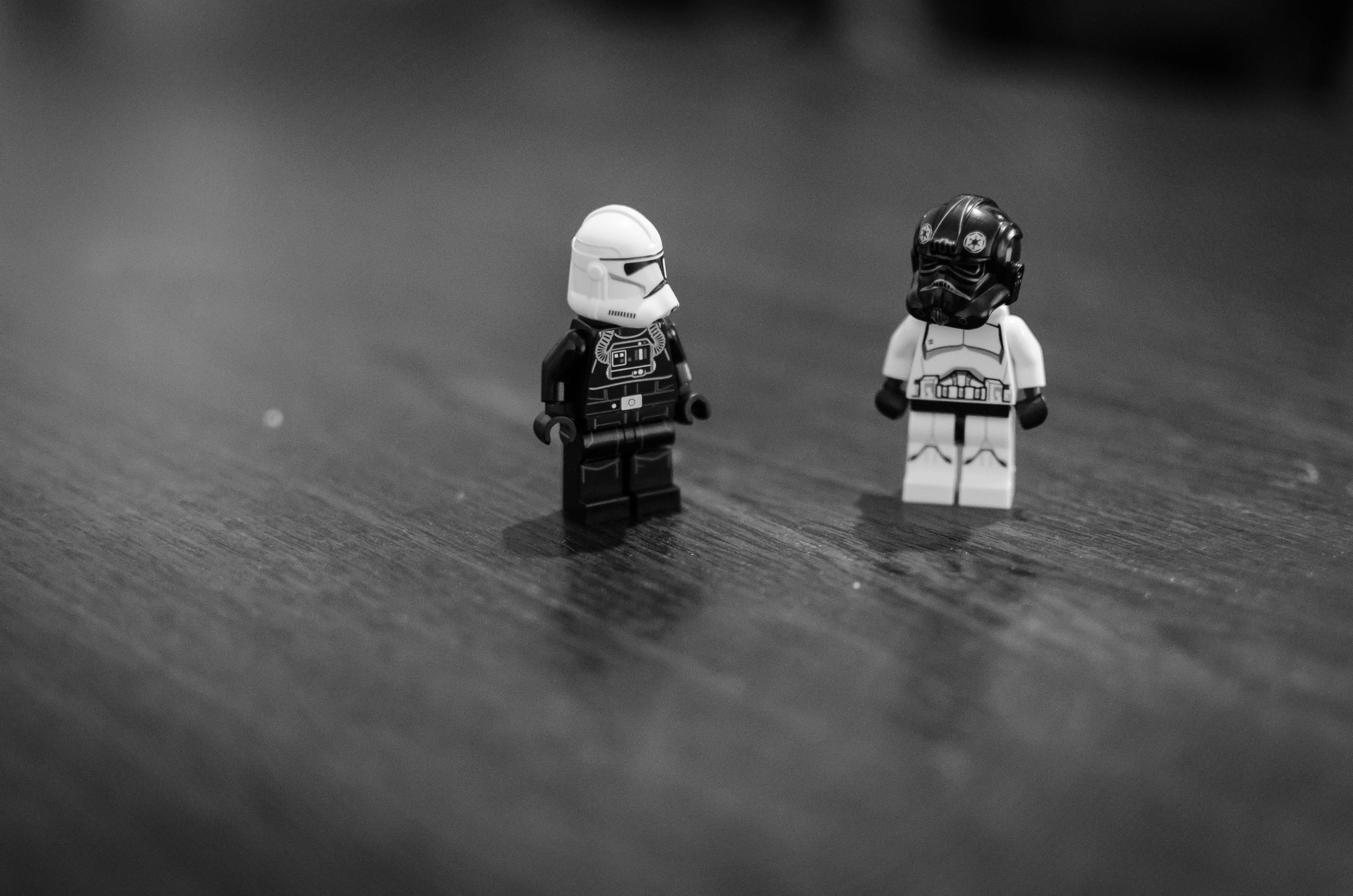 happy, high angle view, greyscale, little boy, fun, star wars, figurines, people, representation, joy, happiness, human representation, offspring, boys, HD Wallpaper