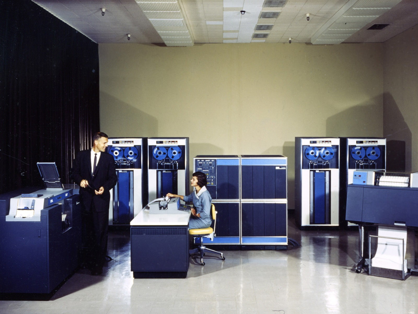 history, 720P, computers, ibm, 1401, HD Wallpaper