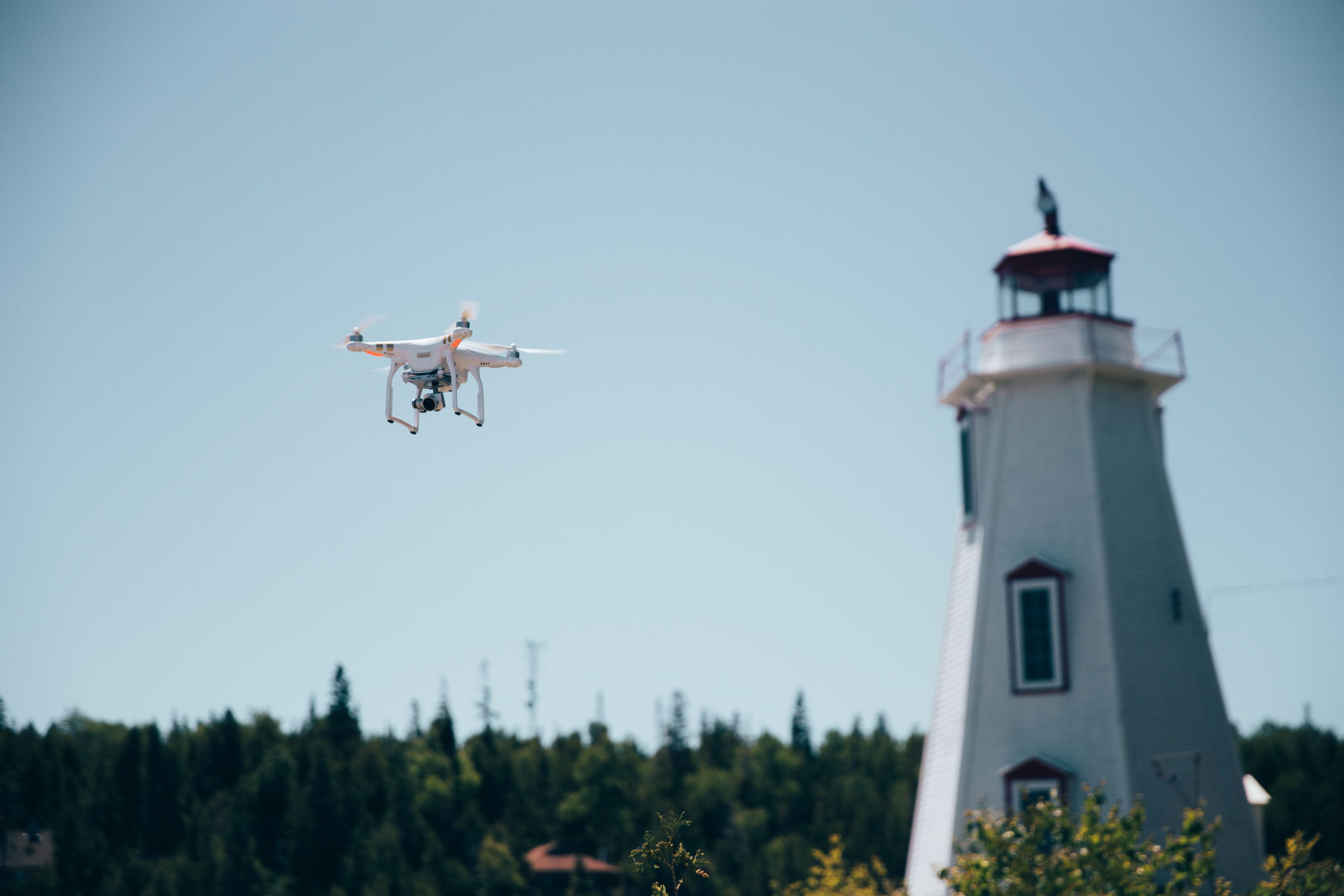 filming, flying, outdoors, security, mid-air, control, low angle view, aircraft, airplane, technology, near, delivery, air vehicle, 2K, flight, drone, HD Wallpaper