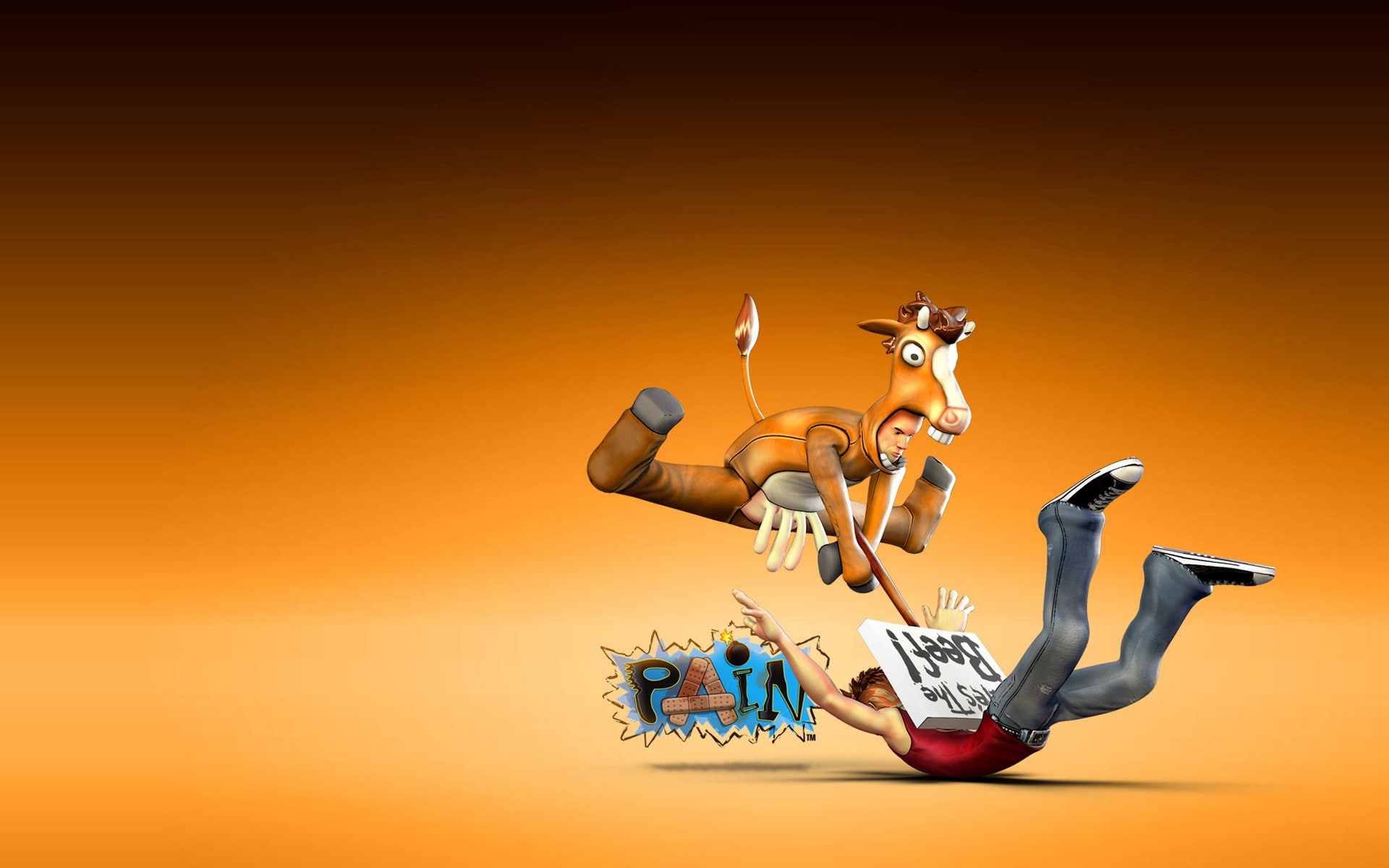 indoors, humor, people, currency, digital art, relationship difficulties, representation, studio shot, male likeness, orange color, creativity, copy space, HD Wallpaper