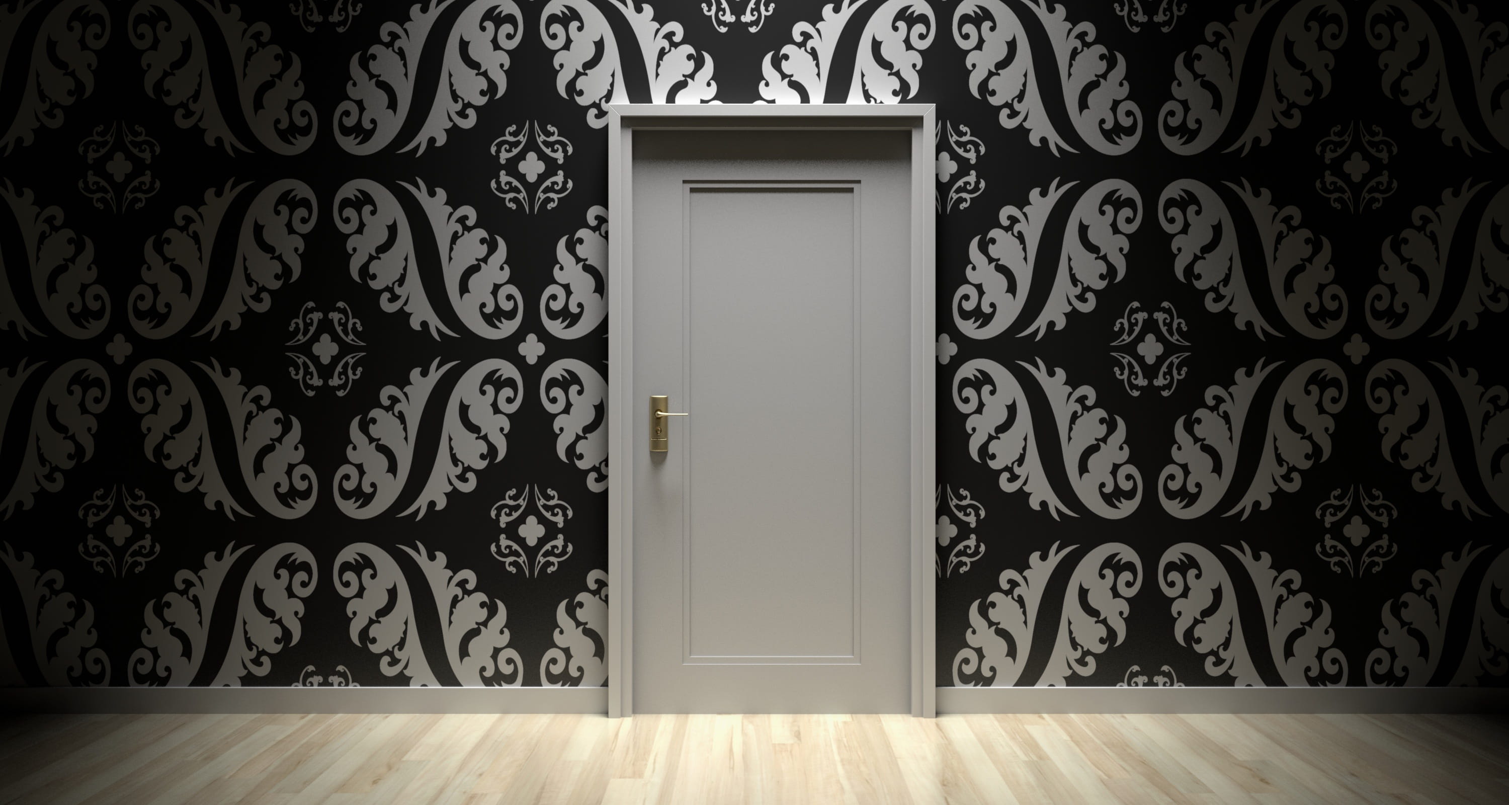 doorway, indoors, opportunity, hallway, 3d, interior, modern, home interior, design, access, entrance, commercial, lobby, handle, home, decor, wall, factor, HD Wallpaper