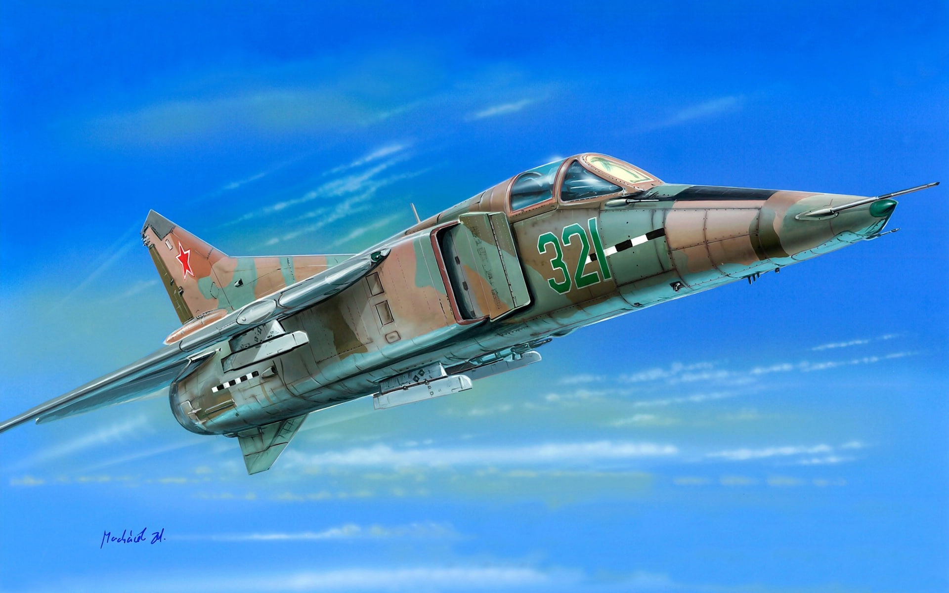 BBC, bomber, 1080P, Sokol-23, Of the Soviet Union., navigation, brown, art, Gurevich, sighting, analog, complex, fighting, the plane, fighter, equipped with, HD Wallpaper