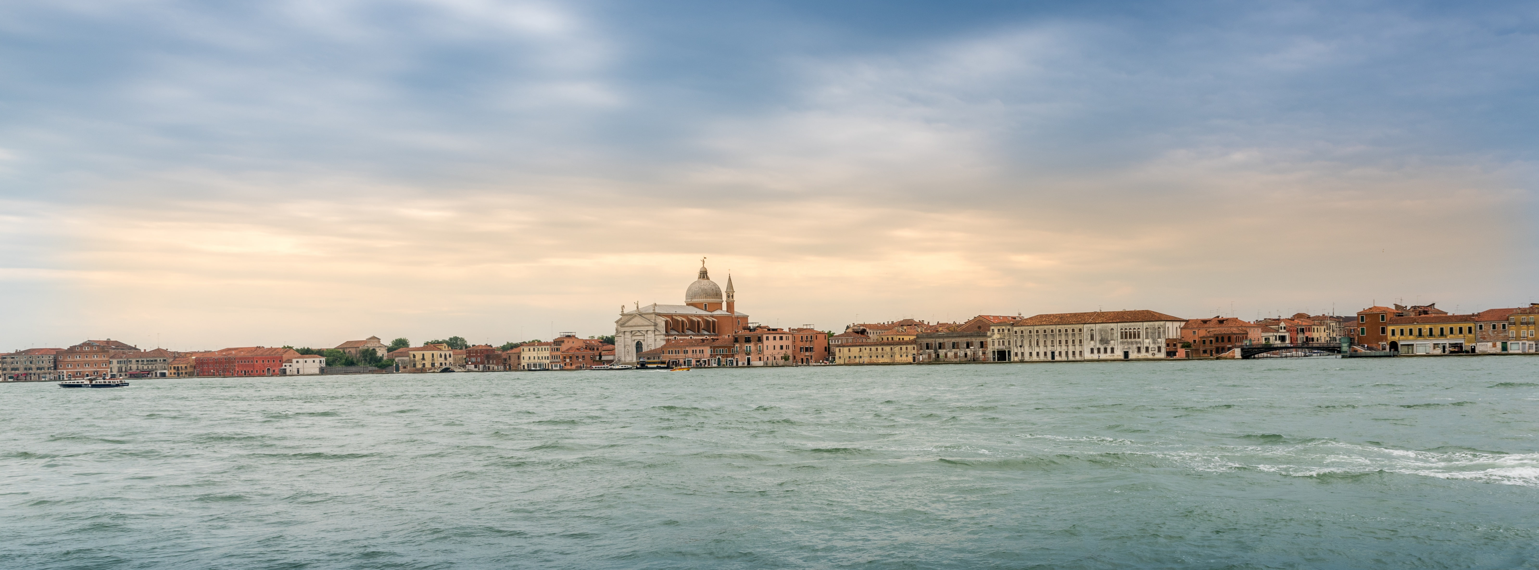 building exterior, sea, Venice, sky, 5K, building, TravelDestinations, city, Giudecca Canal, water, outdoors, Italy, spire, San Marco, Europe, architecture, HD Wallpaper