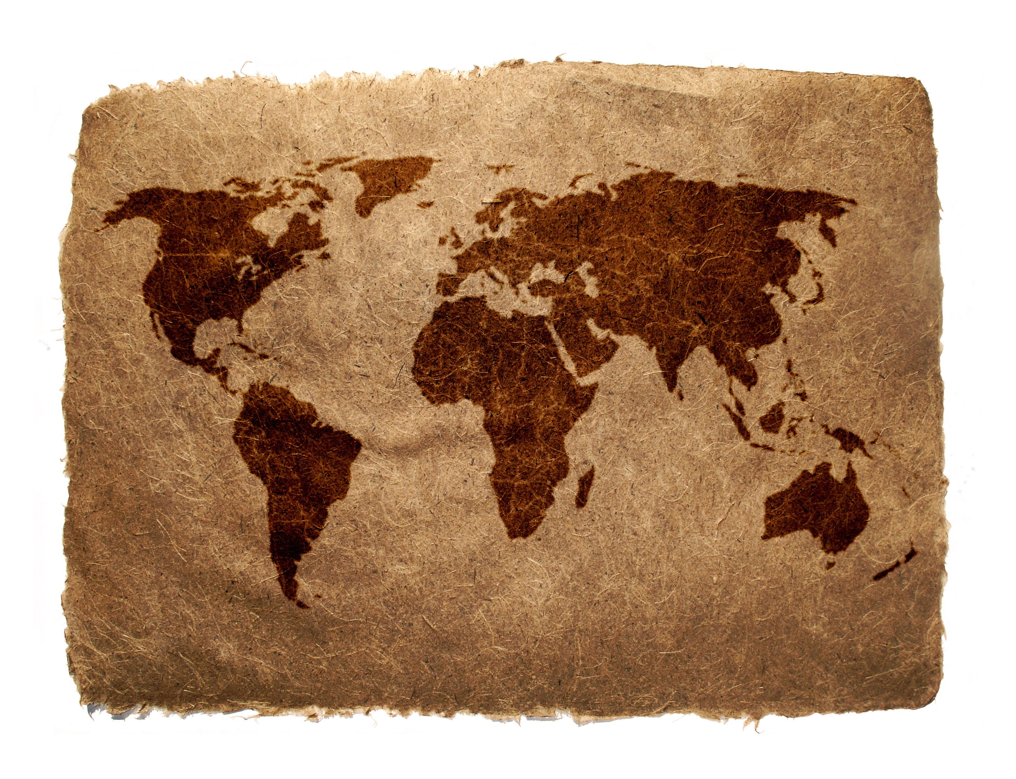 brown, 2K, grunge, scrapbook, pillow, earth, dirt, white background, studio shot, antique, global communications, physical Geography, throw, blank, textured, HD Wallpaper