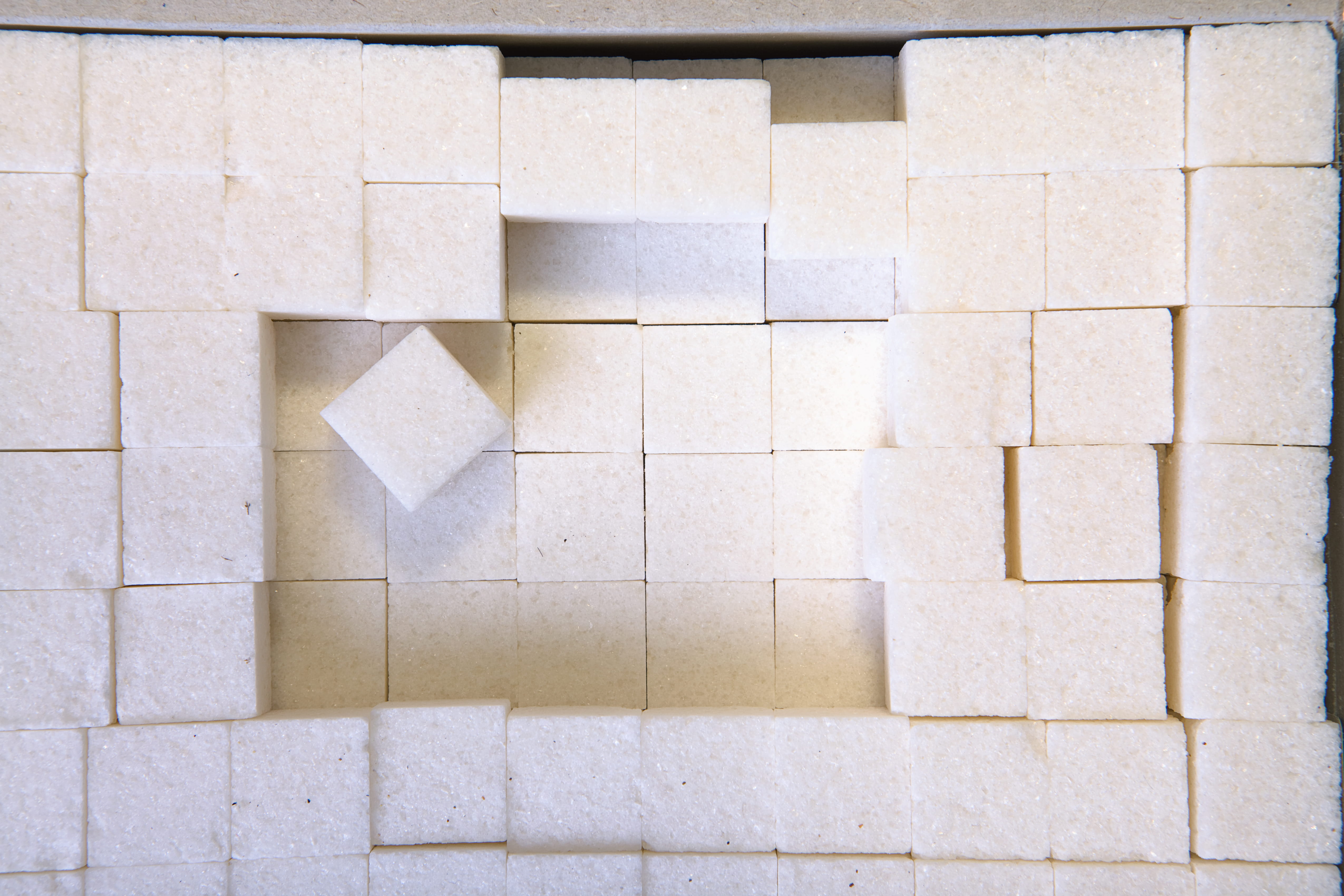 concrete, closeup, sweet, few, close-up, textured, backgrounds, piled, shape, white color, background, refined, cube, squares, detail, geometric shape, HD Wallpaper