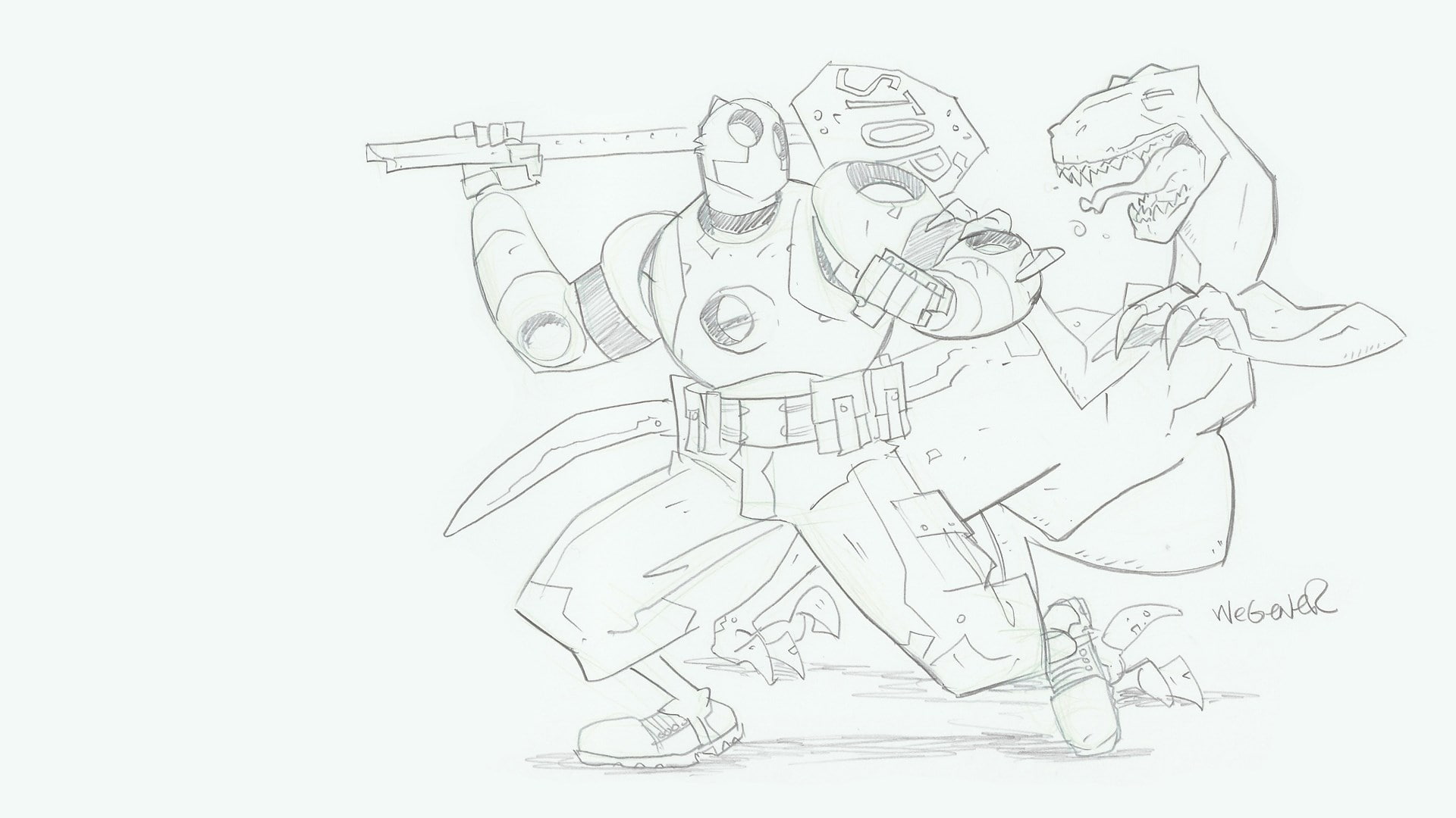 atomic robo, 1080P, HD Wallpaper