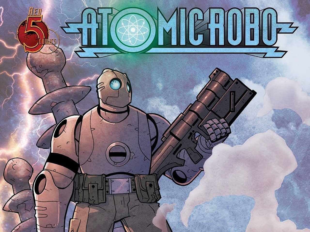 720P, Comics, Atomic Robo, HD Wallpaper