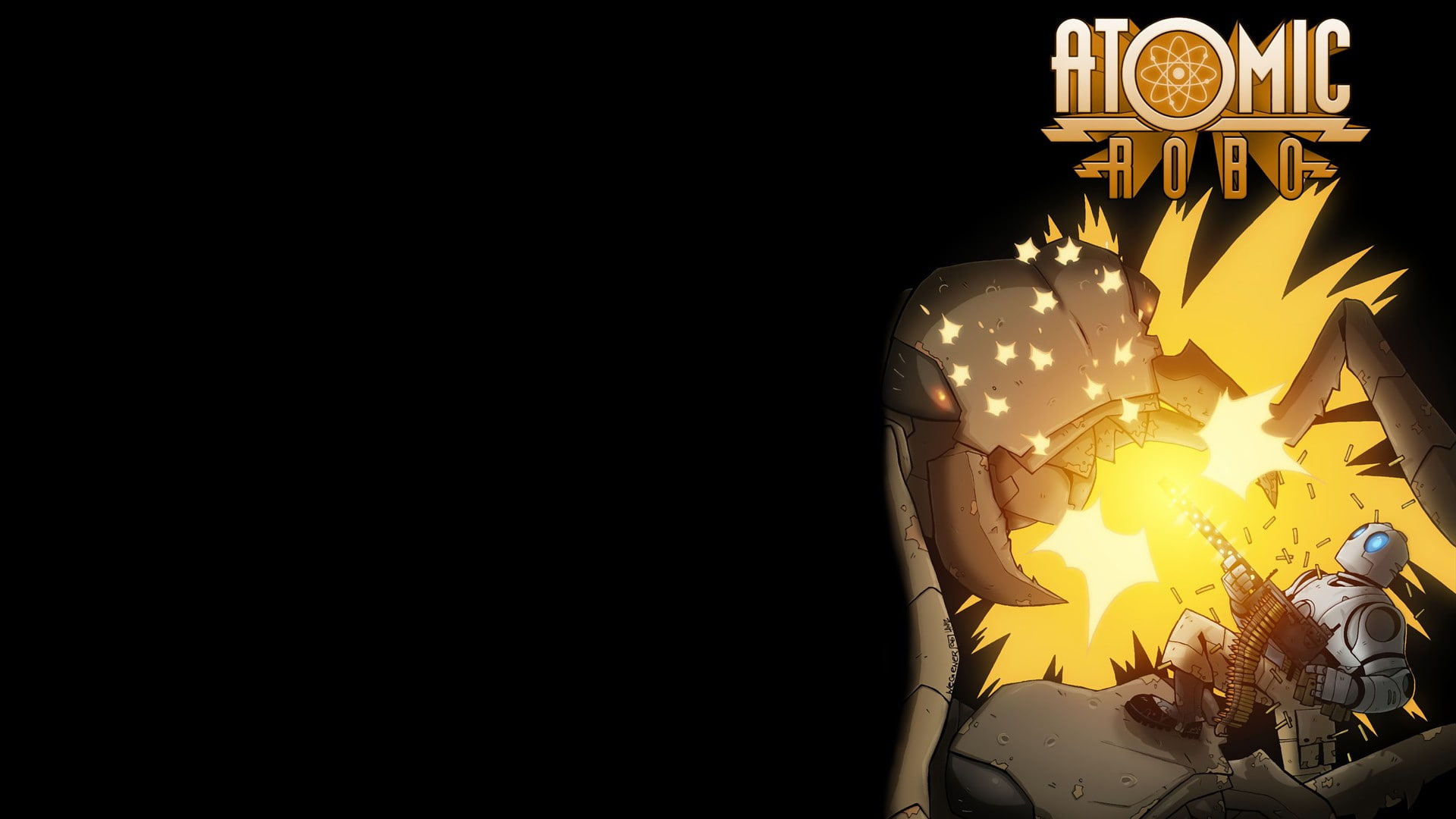 Atomic Robo, Comics, 1080P, HD Wallpaper