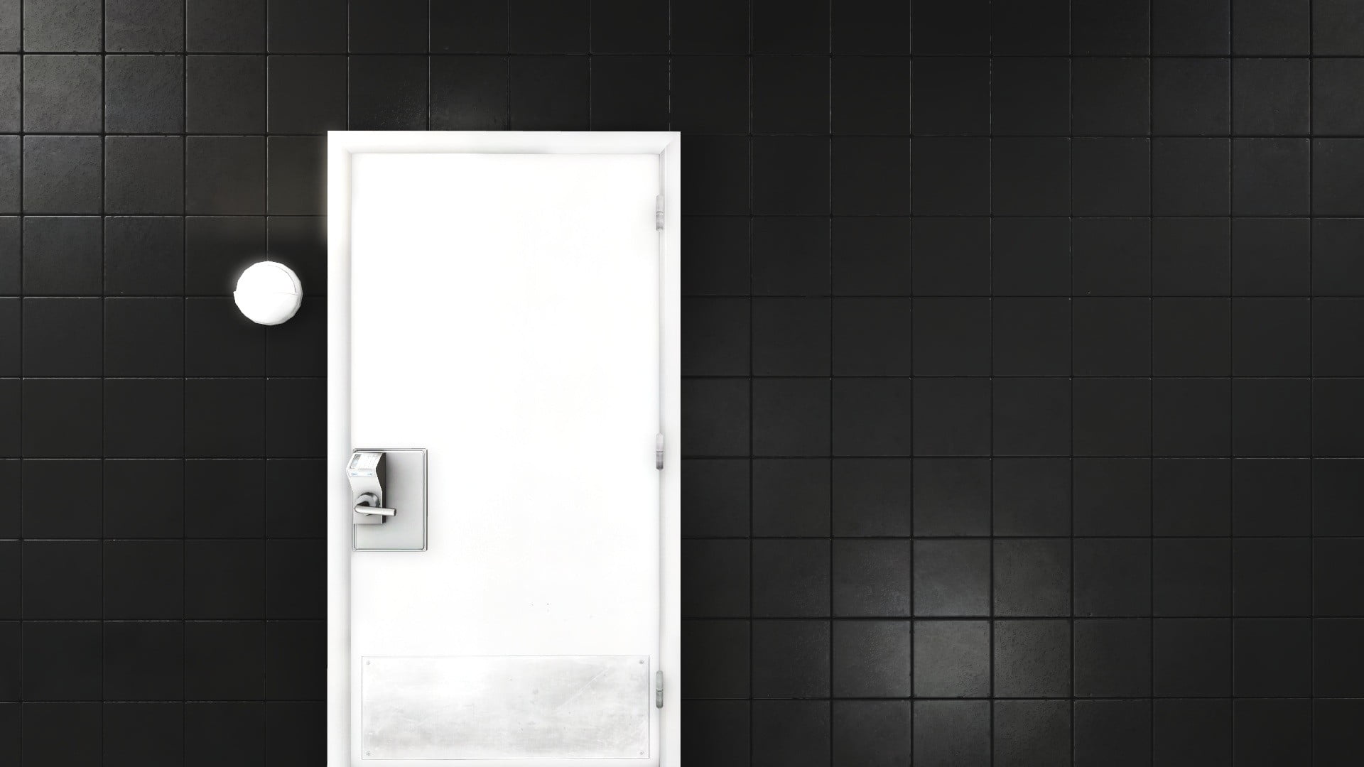 black, wall - building feature, flooring, bathroom, built structure, day, closed, indoors, open, door, lighting equipment, tile, domestic room, white color, HD Wallpaper