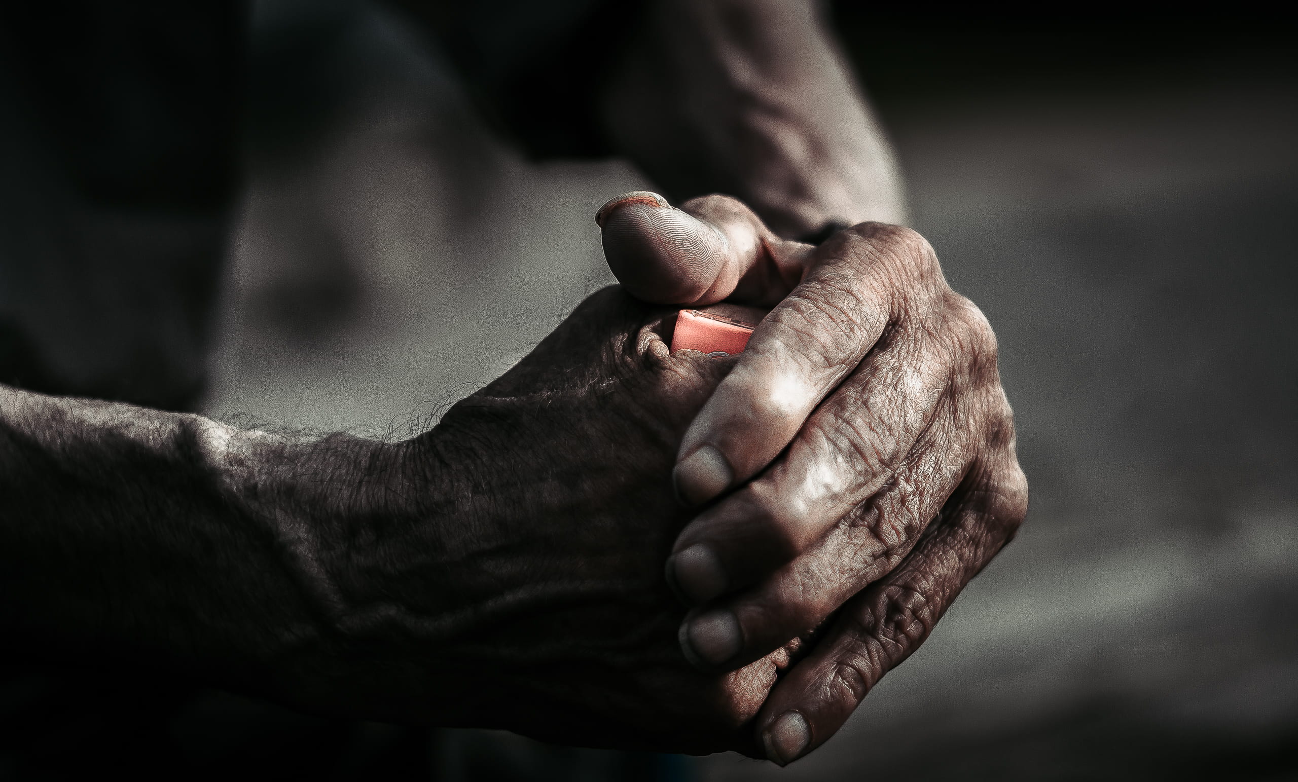 hand, nail, brown, person, senior adult, adult, care, human finger, women, s, close-up, 2K, алкоголь, human hand, contrast, руки, emotion, pain, one person, HD Wallpaper