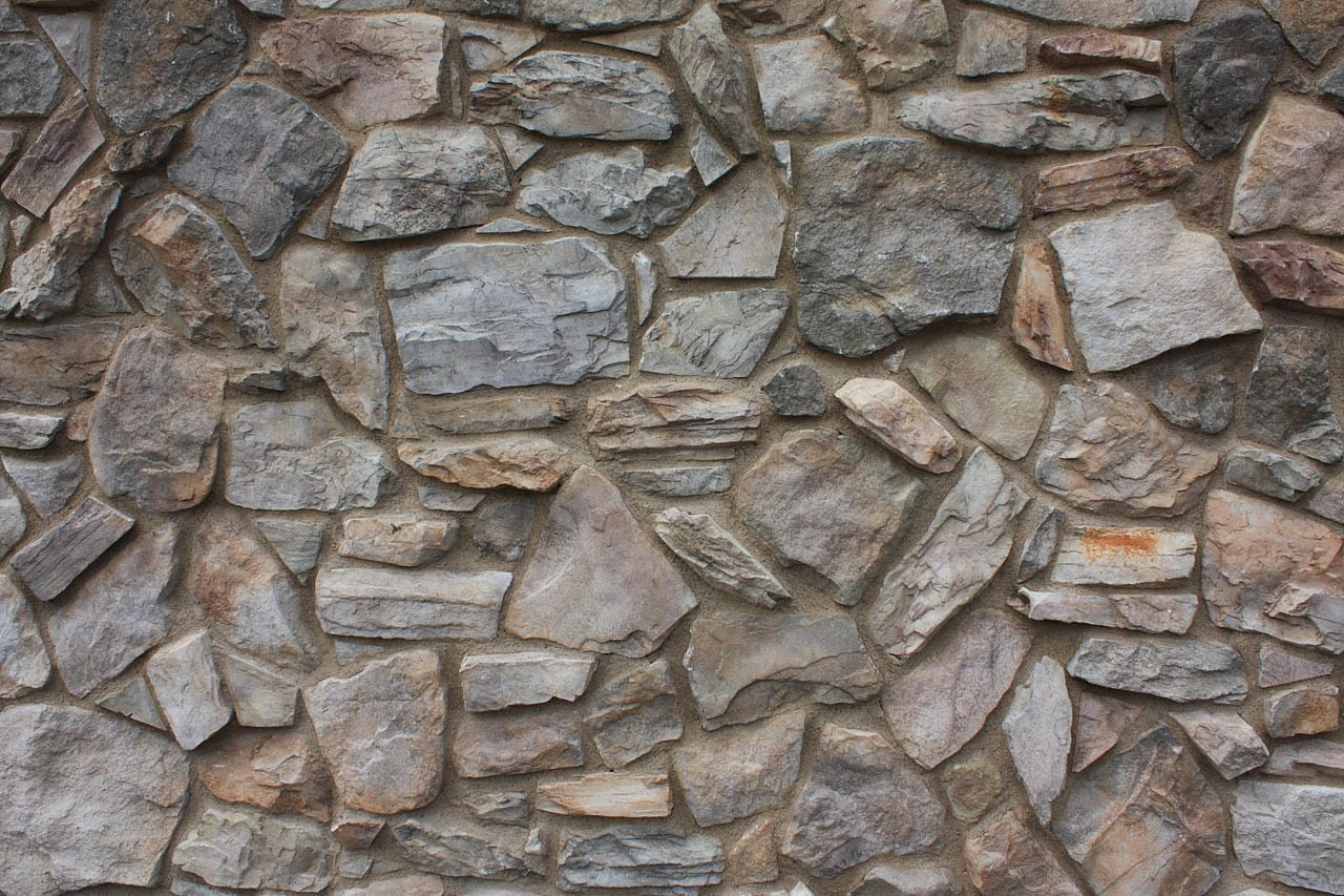 outdoors, rocks, stones, backgrounds, no people, stone walls, black, pattern, day, rough, the past, history, old, built structure, textured, constructions, HD Wallpaper