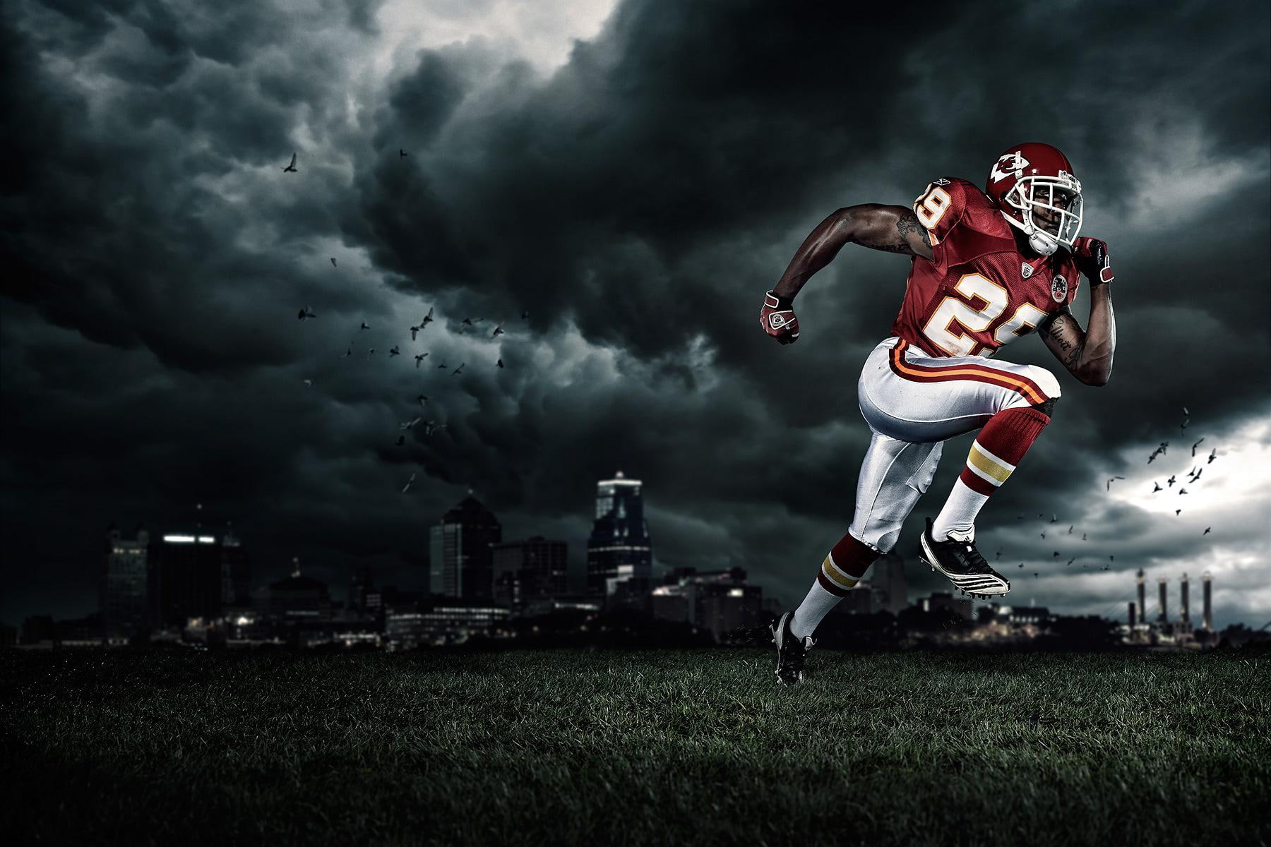 disease, eric, berry, american football, american, lymphoma, cancer, 720P, football, eric berry, HD Wallpaper